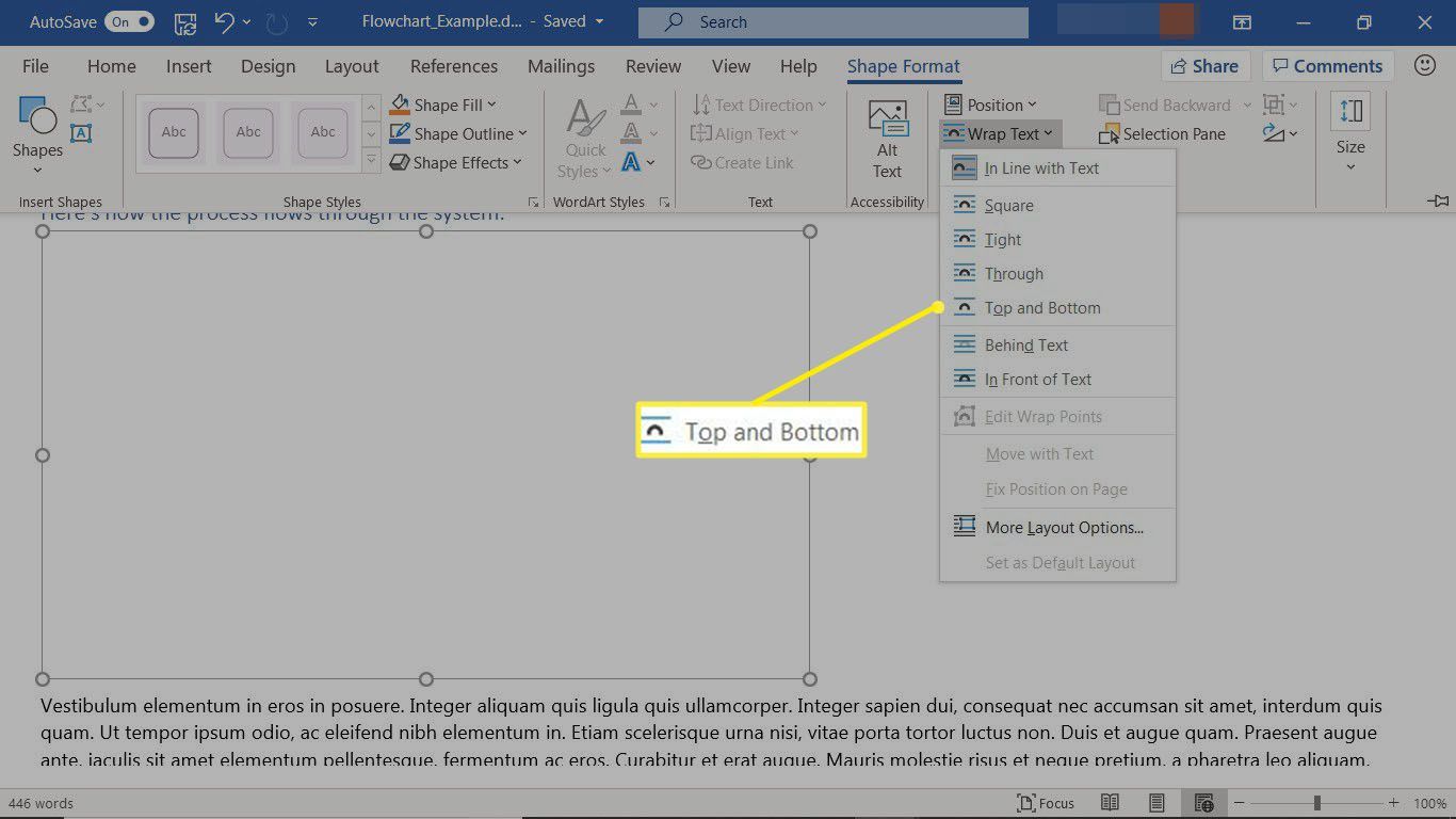 1366x768 How to Create a Microsoft Word Flowchart