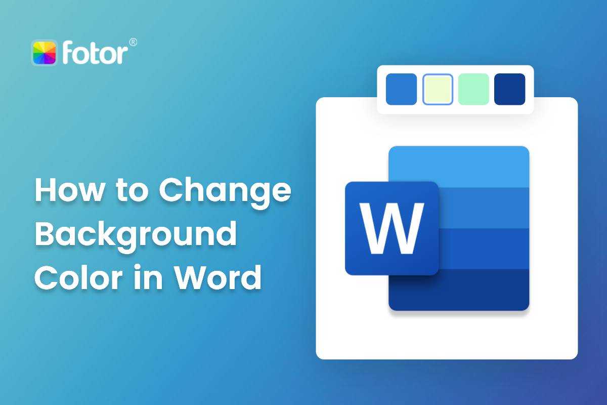 1200x800 How to Change Background Color in Word: Windows & Mac Tutorials