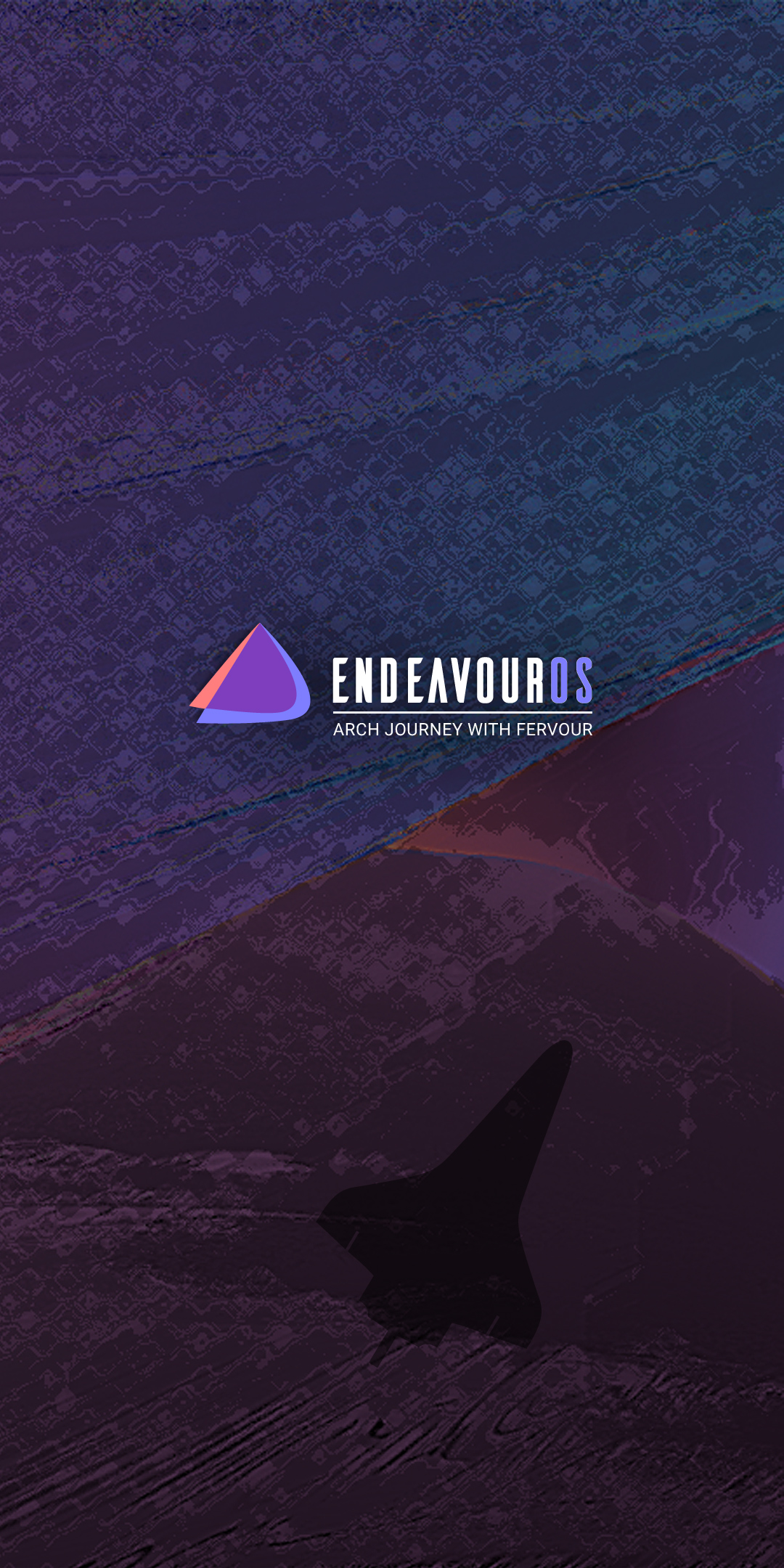 1080x2160 EndeavourOS Mobile Wallpaper