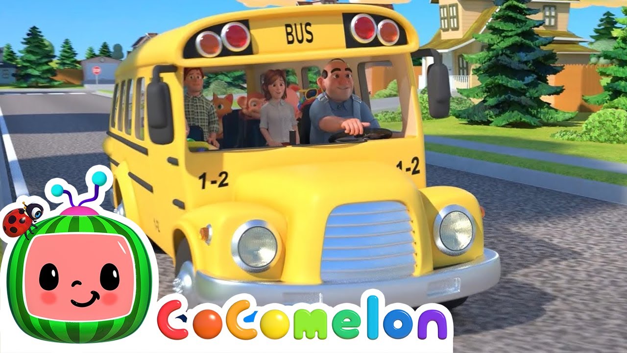 1280x720 The Wheels On the Bus Go Rounds and Round. Kids Karaoke Mix!