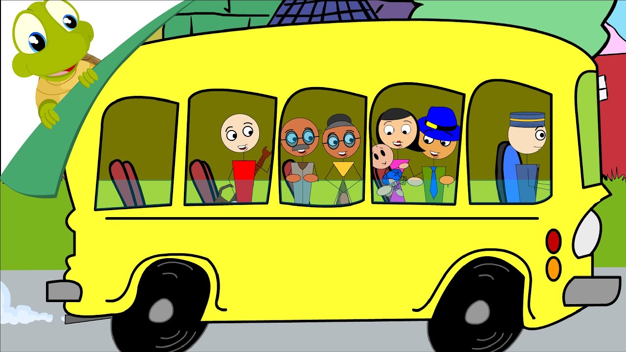 1280x720 The wheels on the bus go round and other songs collection