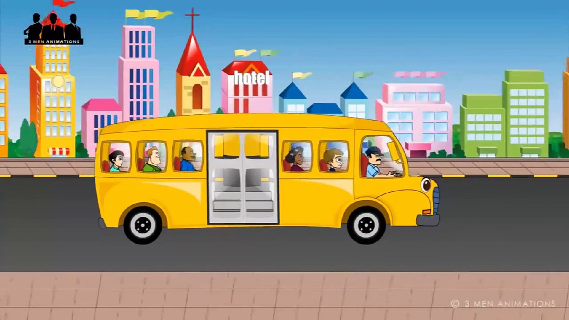The Wheels on the Bus Go Round and Round Wallpapers - Top Free The ...