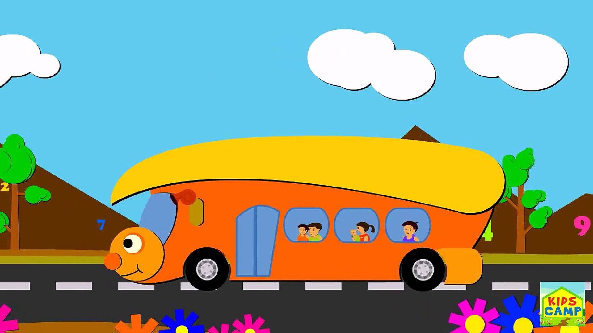 The Wheels on the Bus Go Round and Round Wallpapers - Top Free The ...