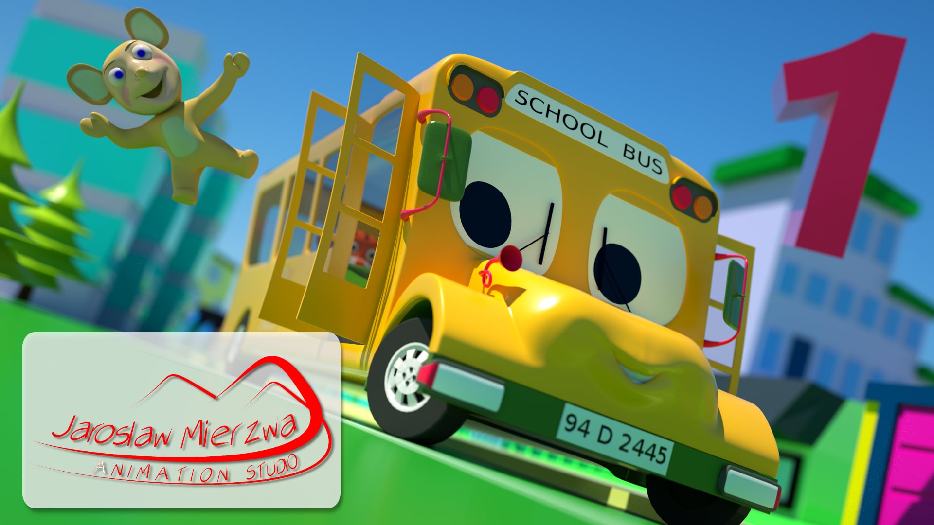 1920x1080 The Wheels On The Bus go round and round on Vimeo