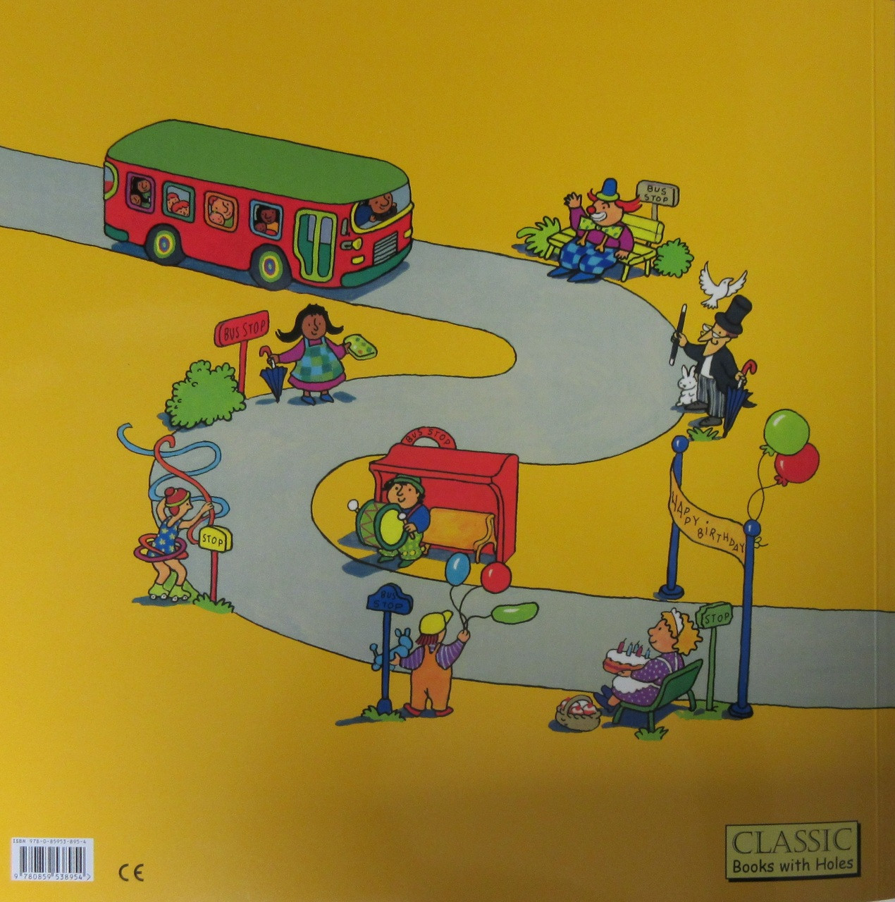 1270x1280 The Wheels On The Bus Go Round and Round (Giant Paperback) By The Bushel, LLC