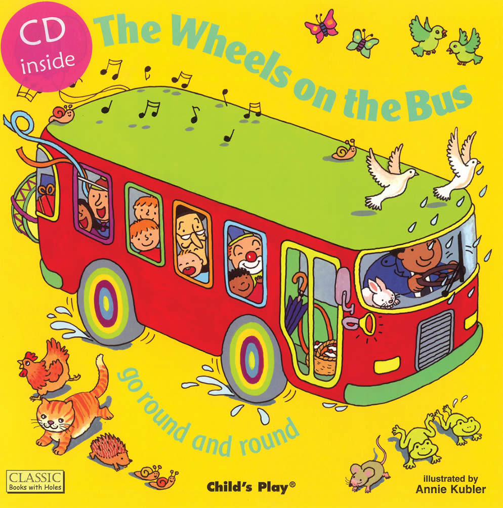 994x1004 The Wheels on the Bus Go Round and Round (Book & CD), ISBN: 9781846431029 from Nationwide Book Distributors Ltd NZ