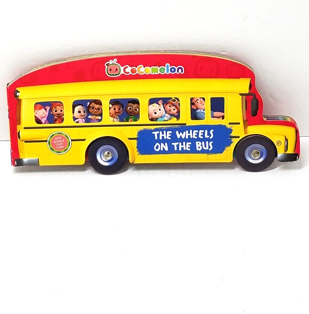 1031x1047 Cocomelon The Wheels on the Bus actually go round Board Book 1st Edition NEW