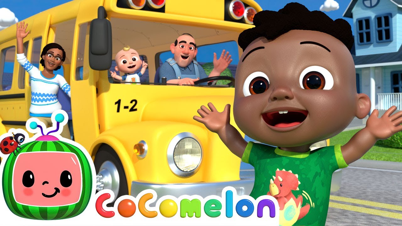 1280x720 Wheels On The Bus. CoComelon Nursery Rhymes & Kids Songs