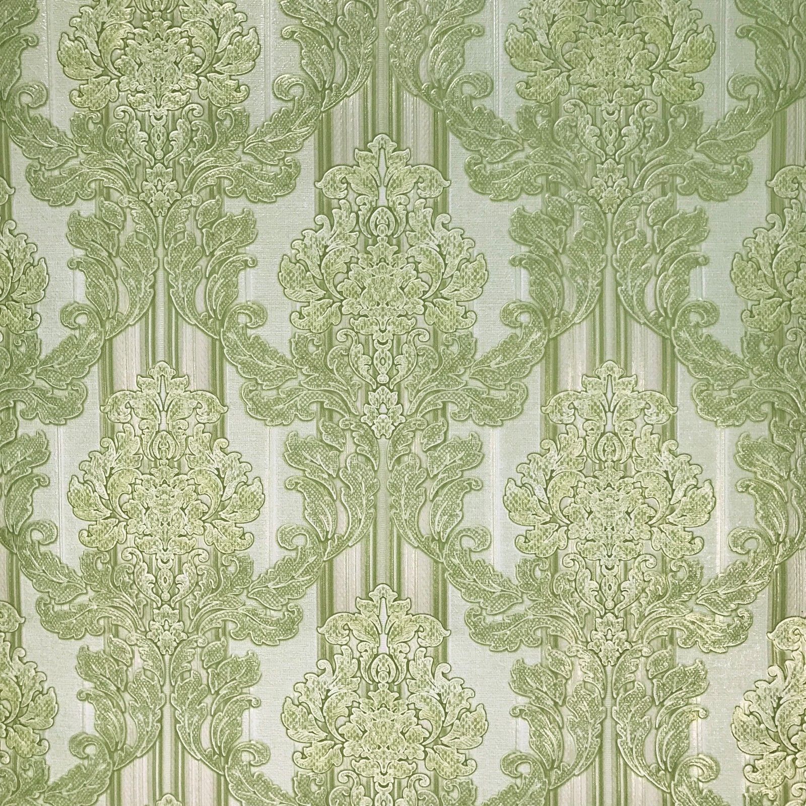 1600x1600 8102 04 Paper Vintage Damask Victorian Floral Green Textured