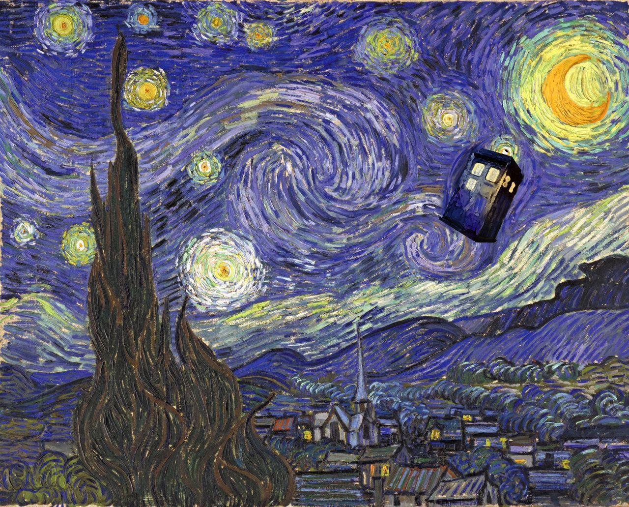 1280x1031 TARDIS Desktop Background
