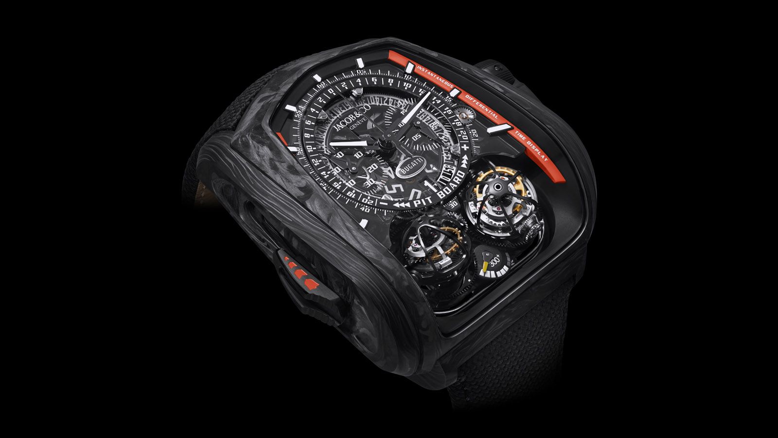 1600x900 This Astonishing Bugatti Themed Watch Costs $000