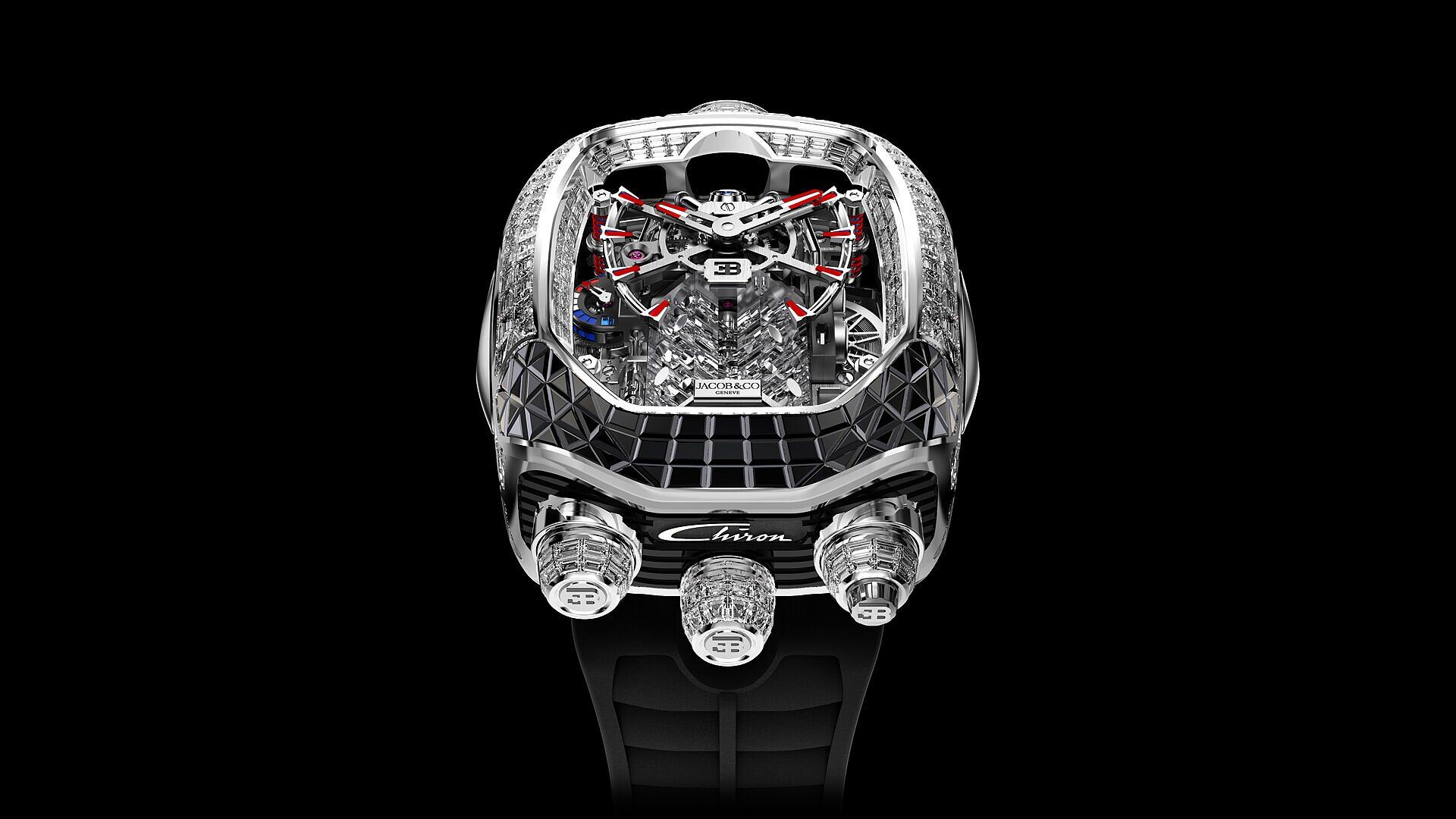 1920x1080 Luxury like no other: new Jacob & Co. Bugatti Chiron Tourbillon Timepiece Limited Editions I Love