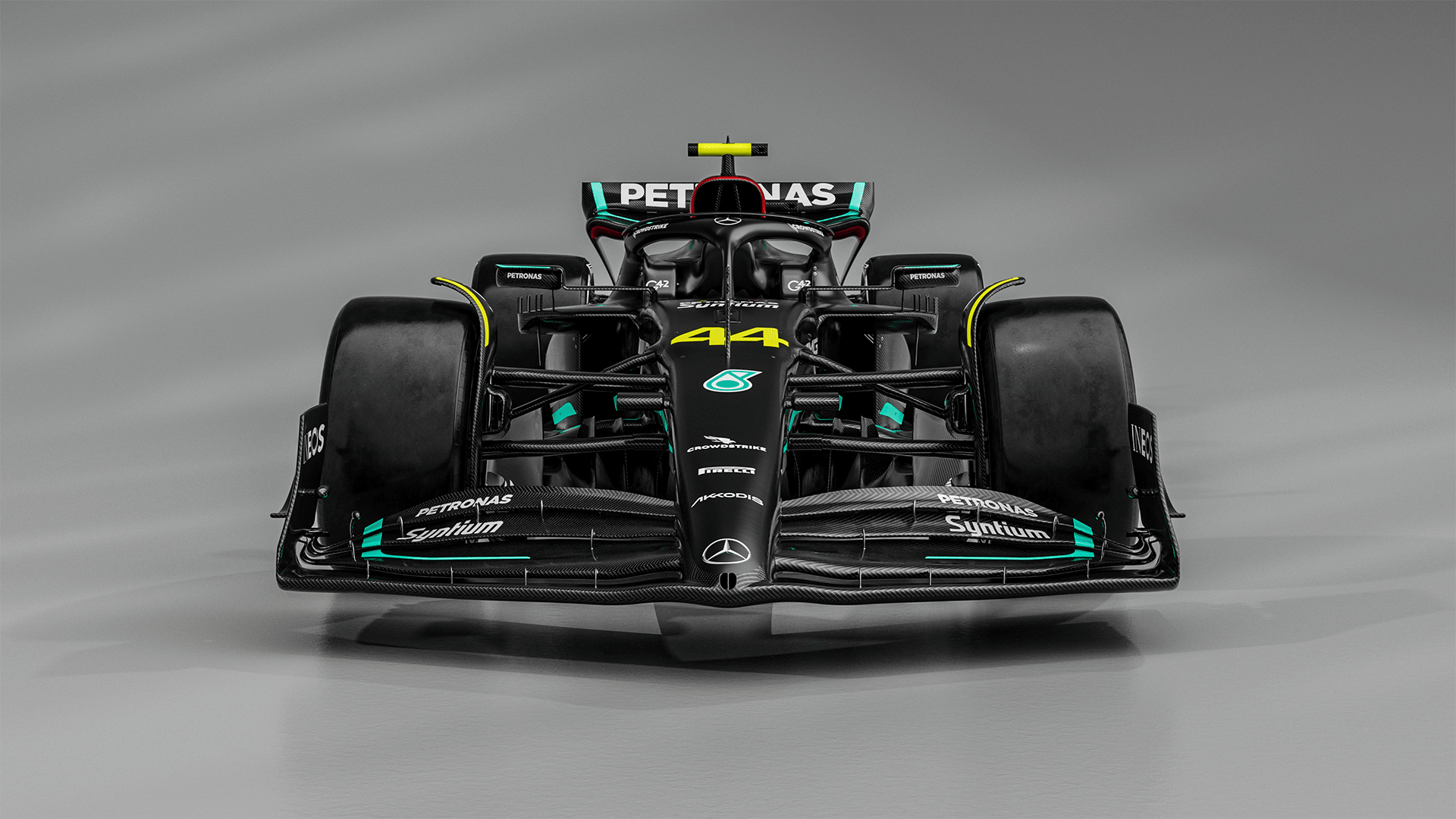 1920x1080 GALLERY: Take a closer look at the Mercedes W14 2023 F1 car and livery. Formula 1®