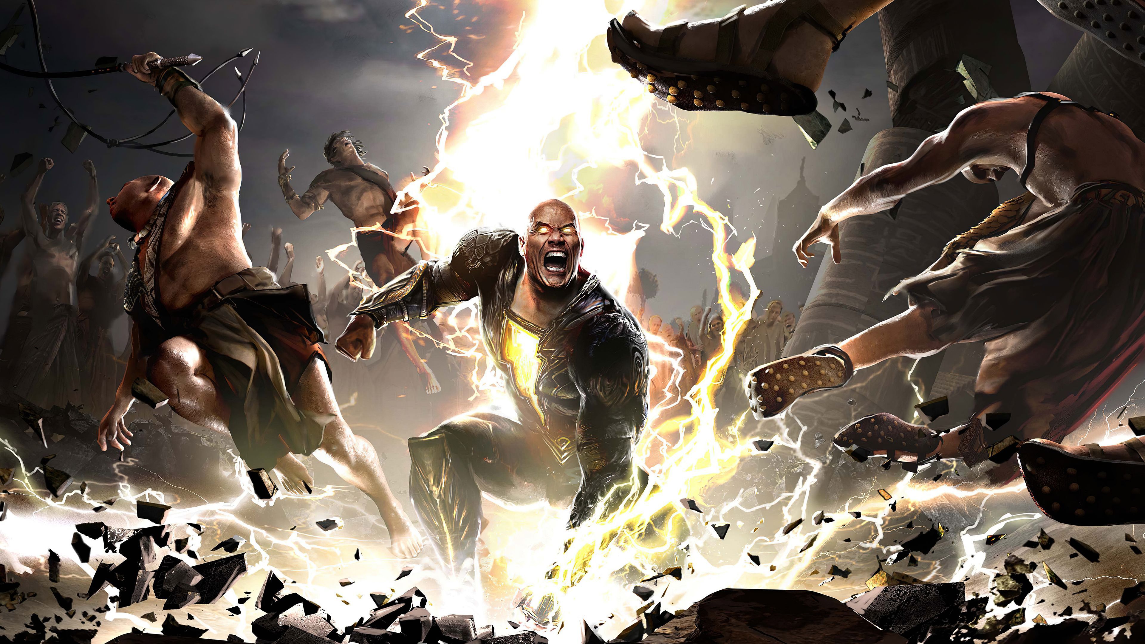 3840x2160 Movie Black Adam 4k Ultra HD Wallpaper