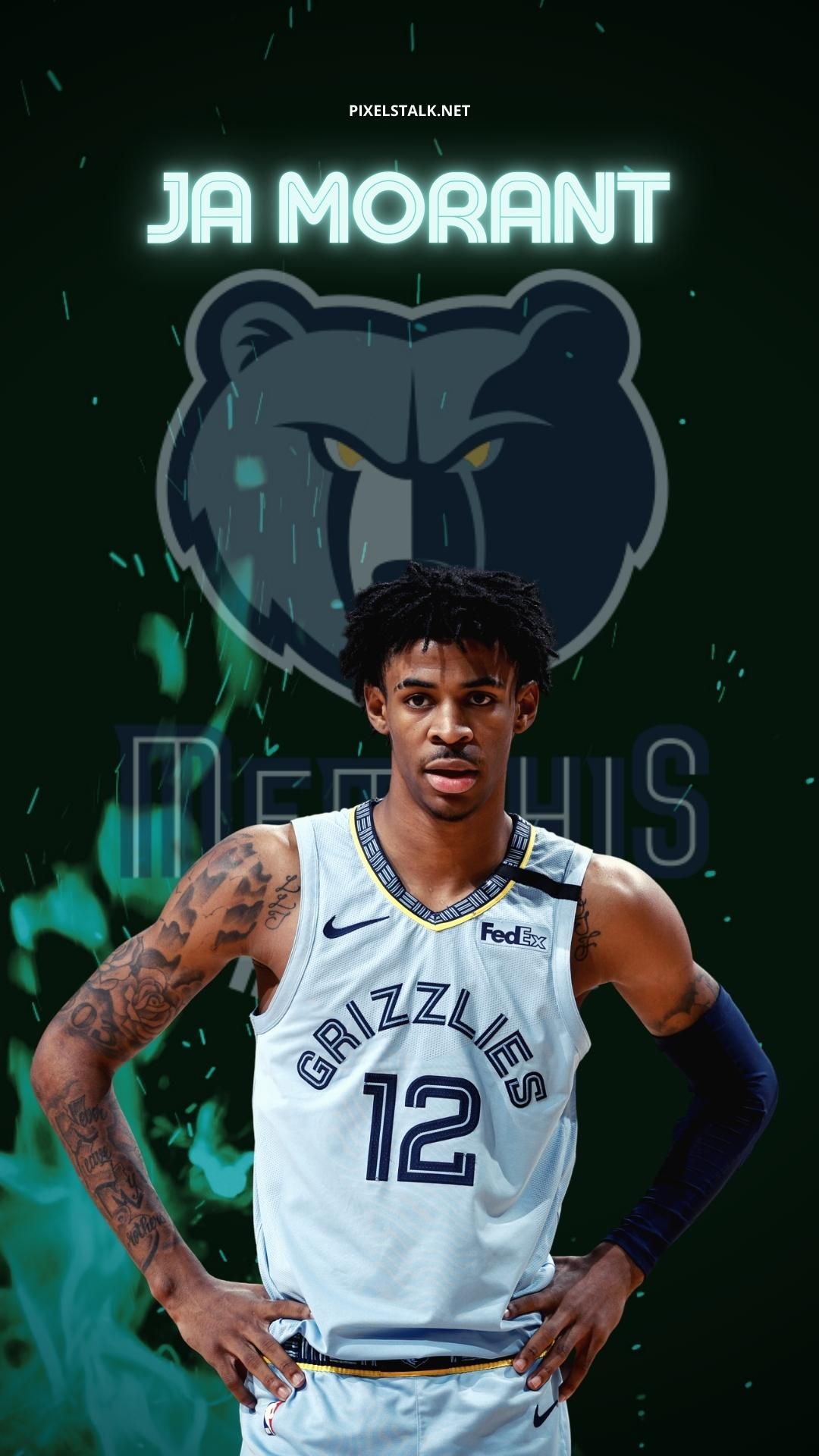 Ja Morant iPhone Wallpapers Top Free Ja Morant iPhone Backgrounds