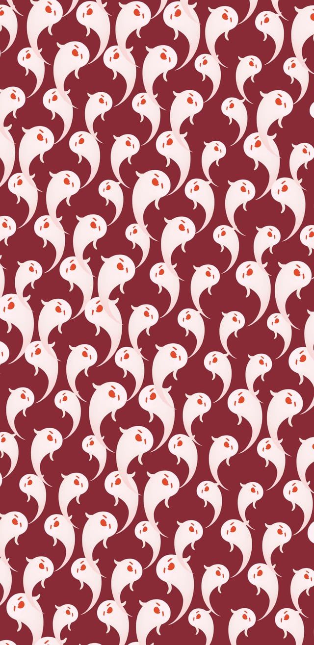 640x1315 I Made A Few Pattern Wallpaper Of Boo Tao : R HuTao_Mains