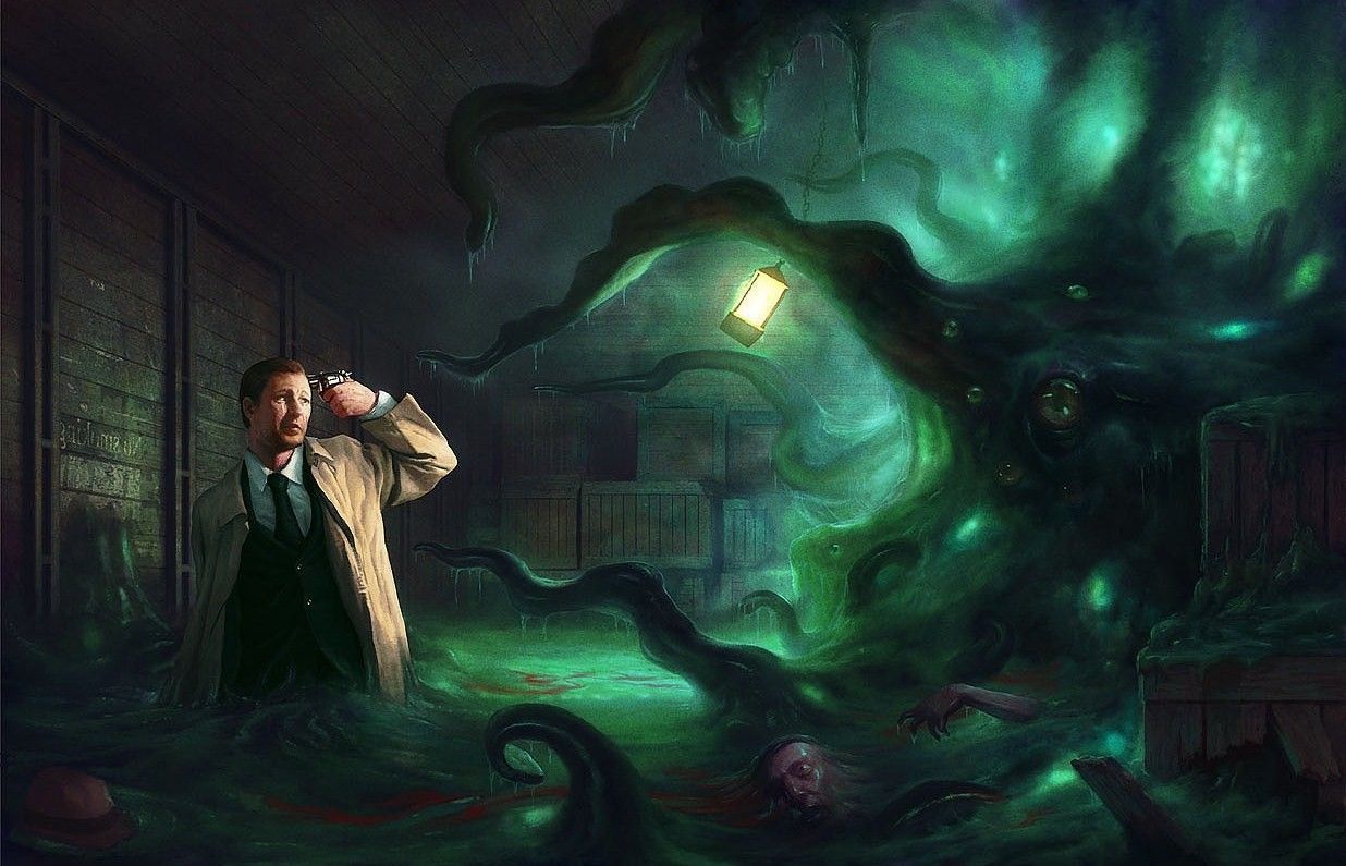 1236x795 Cosmic Horror Wallpaper