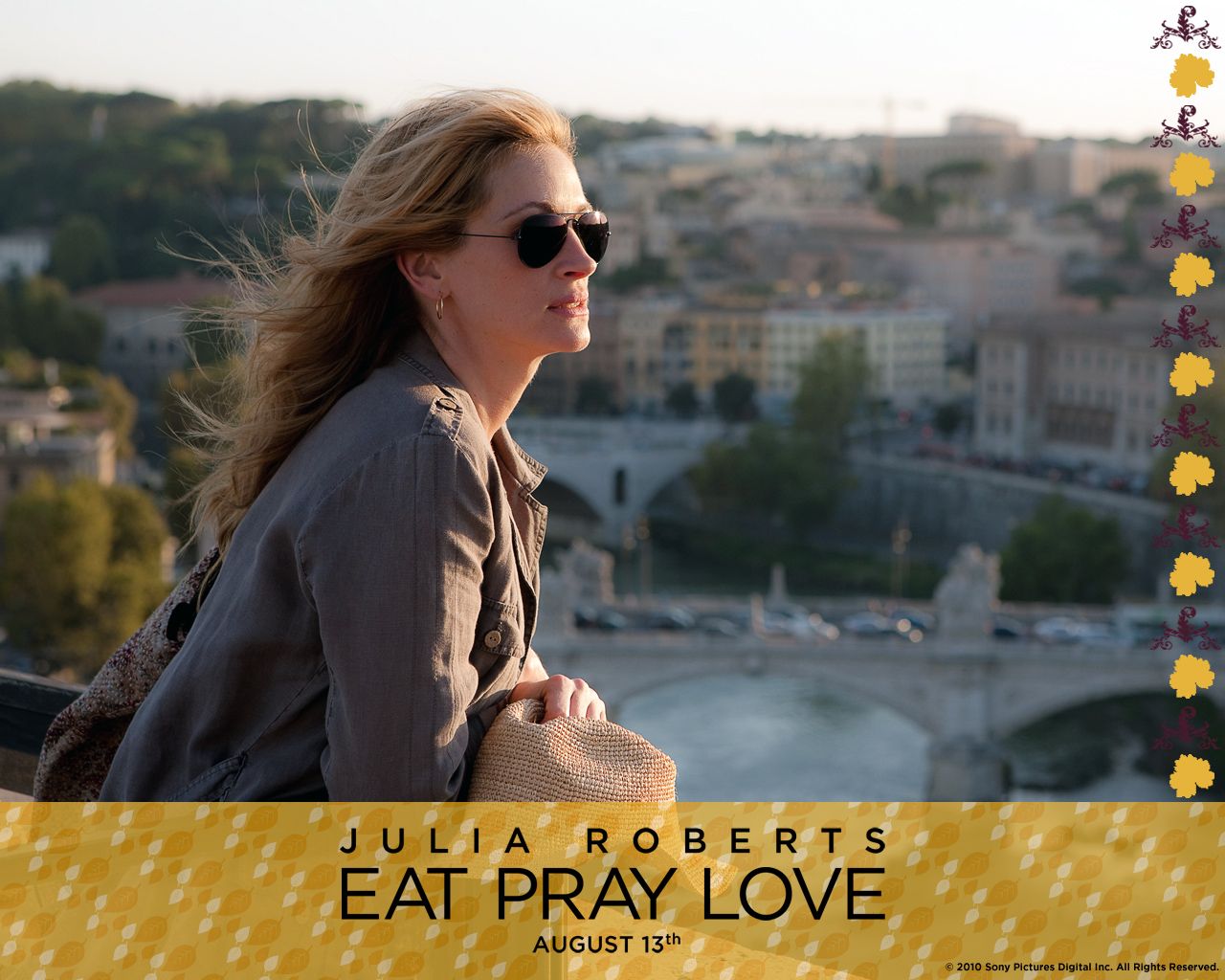 1280x1024 Julia Roberts in Eat, Pray, Love Wallpaper 2 Wallpaper Wallpaper 81404