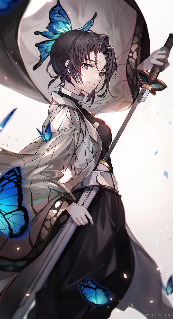 728x1340 HD Anime Portrait Wallpaper