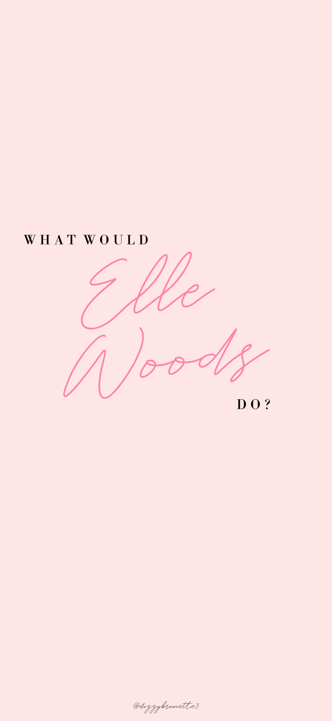 1125x2436 Elle Woods Wallpaper