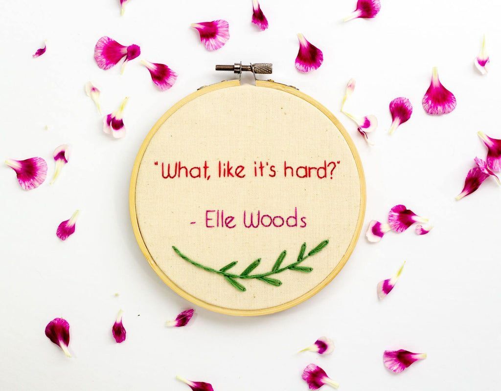 1024x800 Elle Woods Quote, Legally Blonde Femme Bohemian