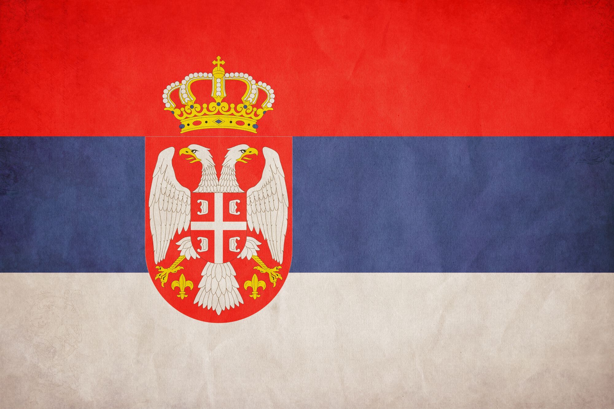 2000x1333 Serbian Flag HD Wallpaper and Background