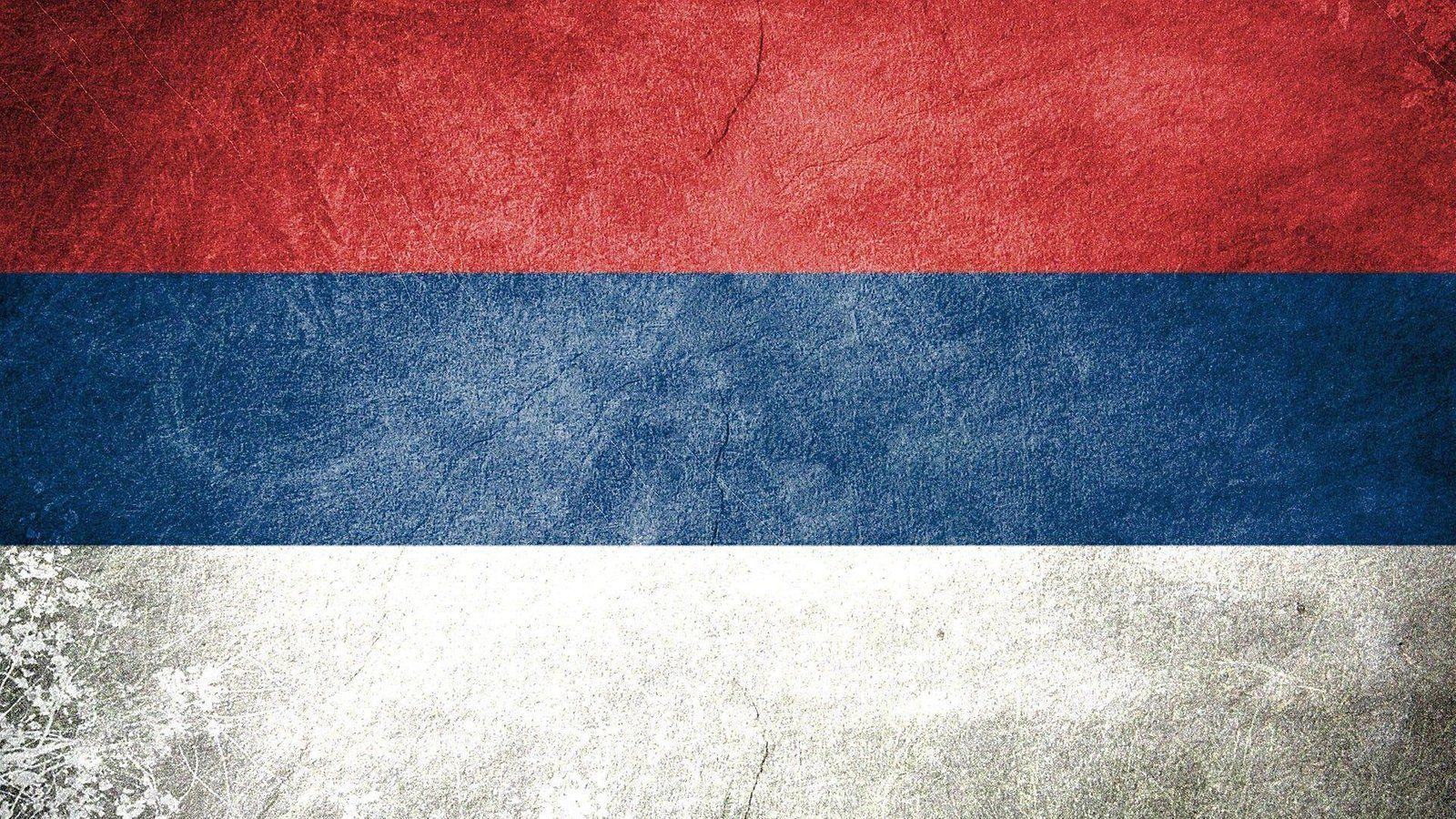 1600x900 Serbian Flag Wallpaper