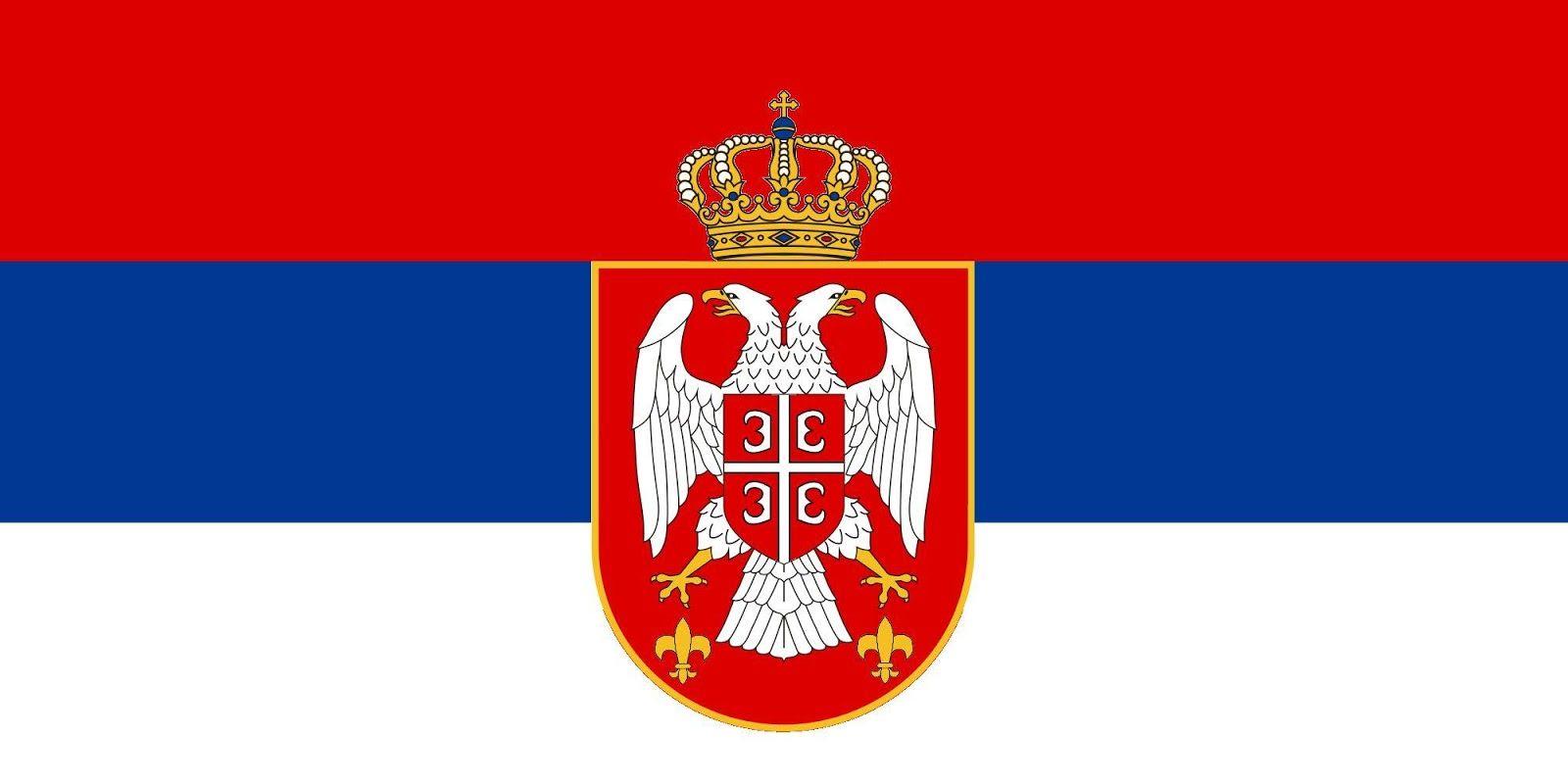 1600x800 Serbian Flag Wallpaper