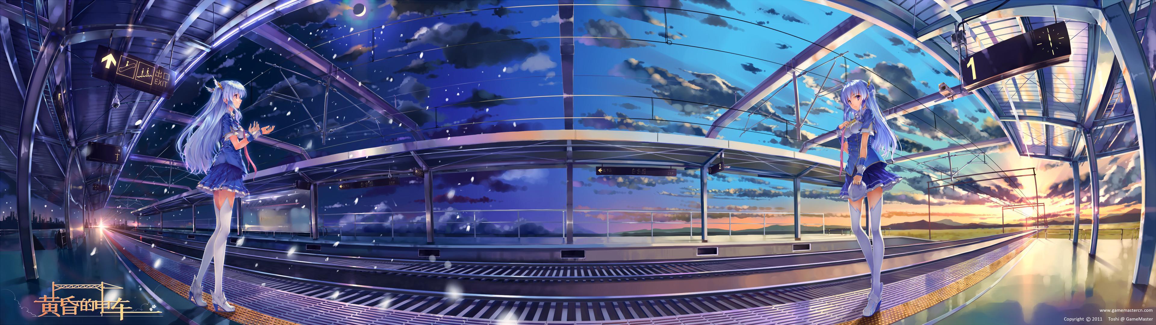 3840x1080 Abstract Fallout Game Wallpaper