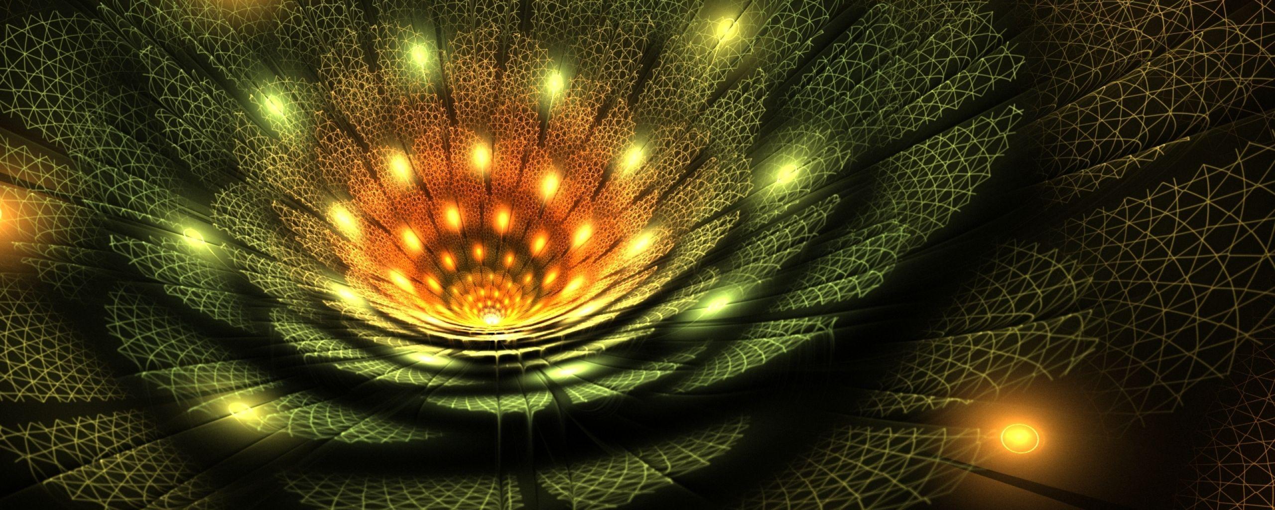 2560x1024 3D Dual Monitor Wallpaper