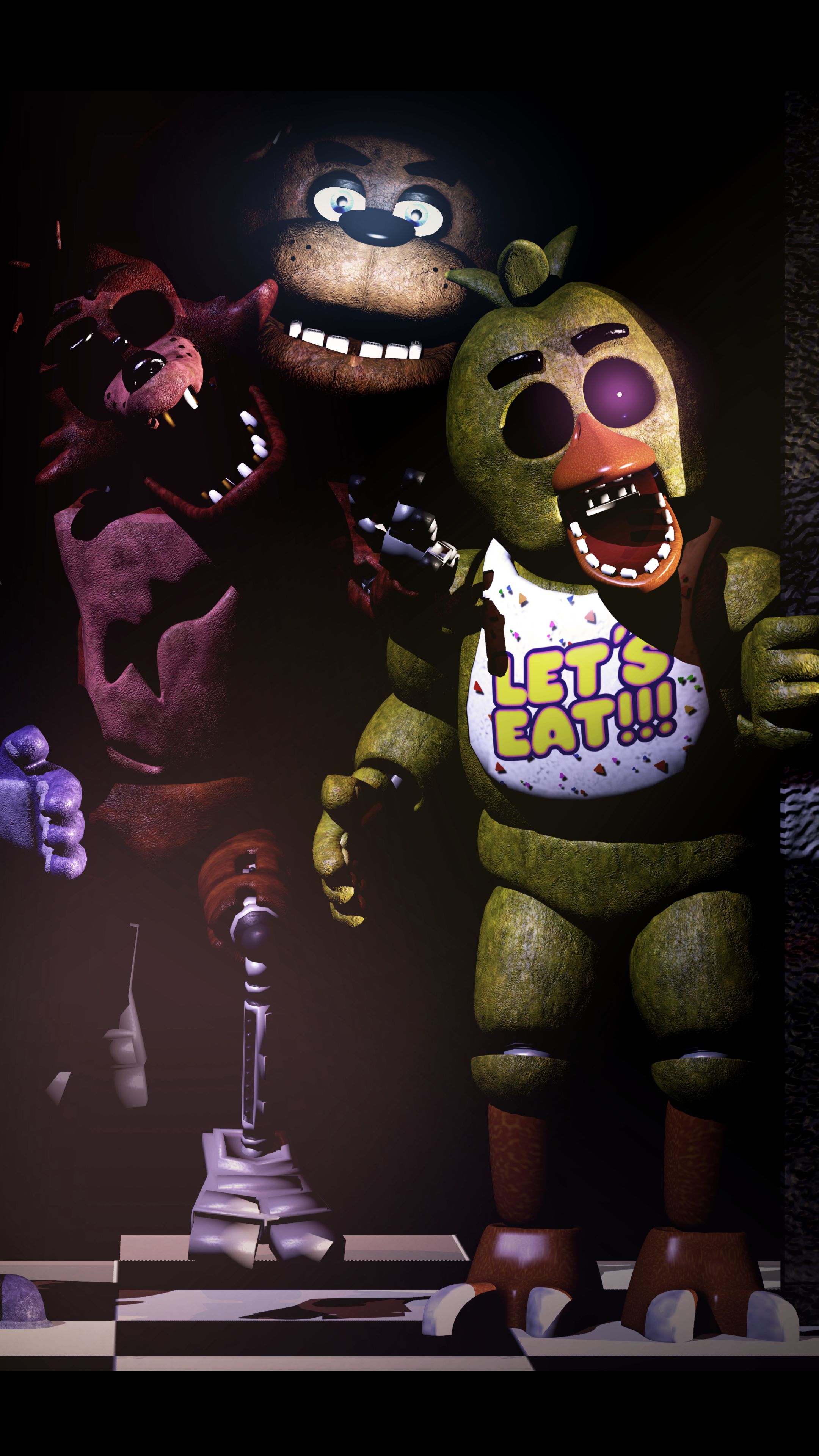 2160x3840 Download Golden Freddy (Five Nights At Freddy's) wallpaper for mobile phone, free Golden Freddy (Five Nights At Freddy's) HD picture