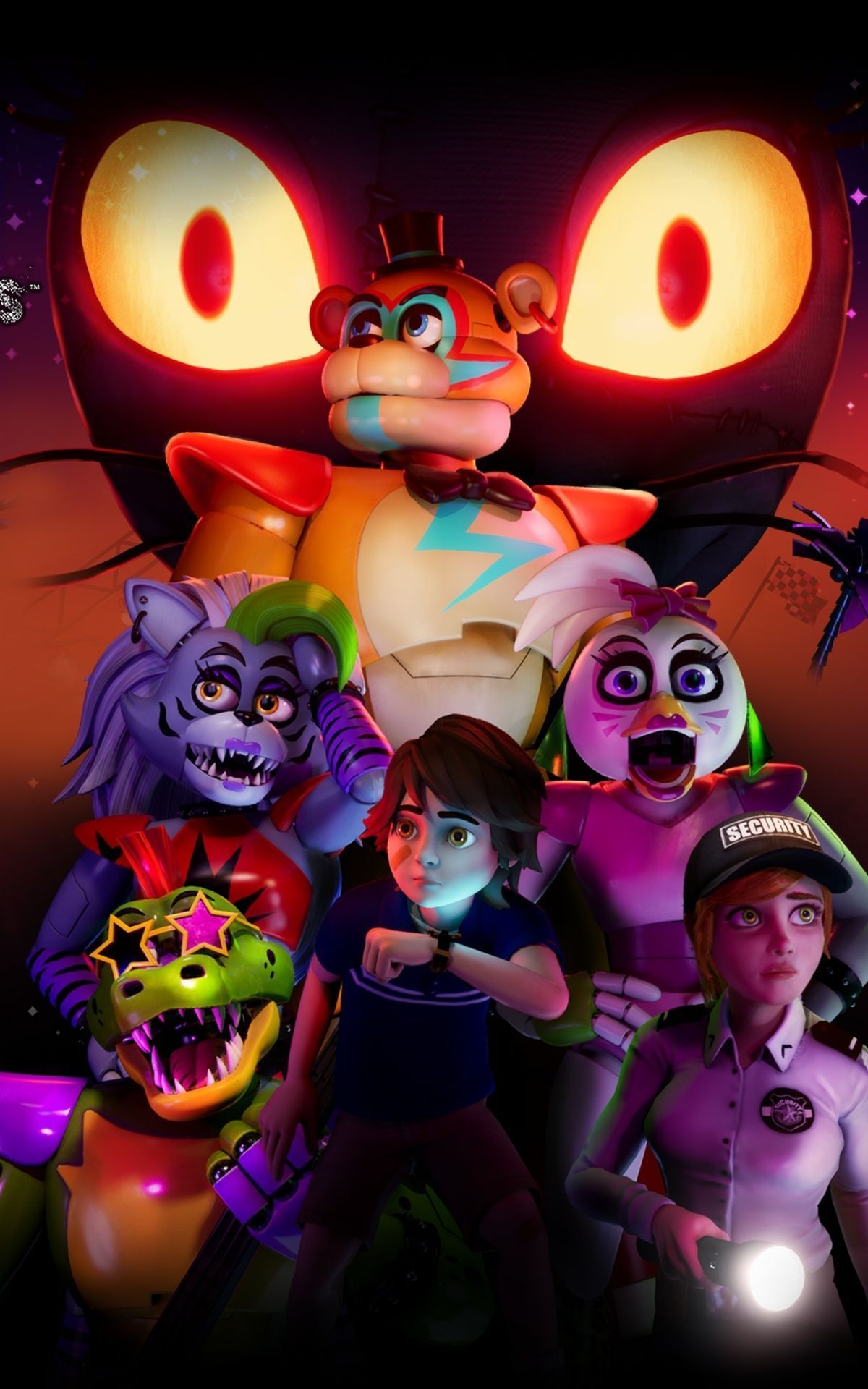 1200x1920 Five Nights at Freddy's: Security Breach Phone Wallpaper
