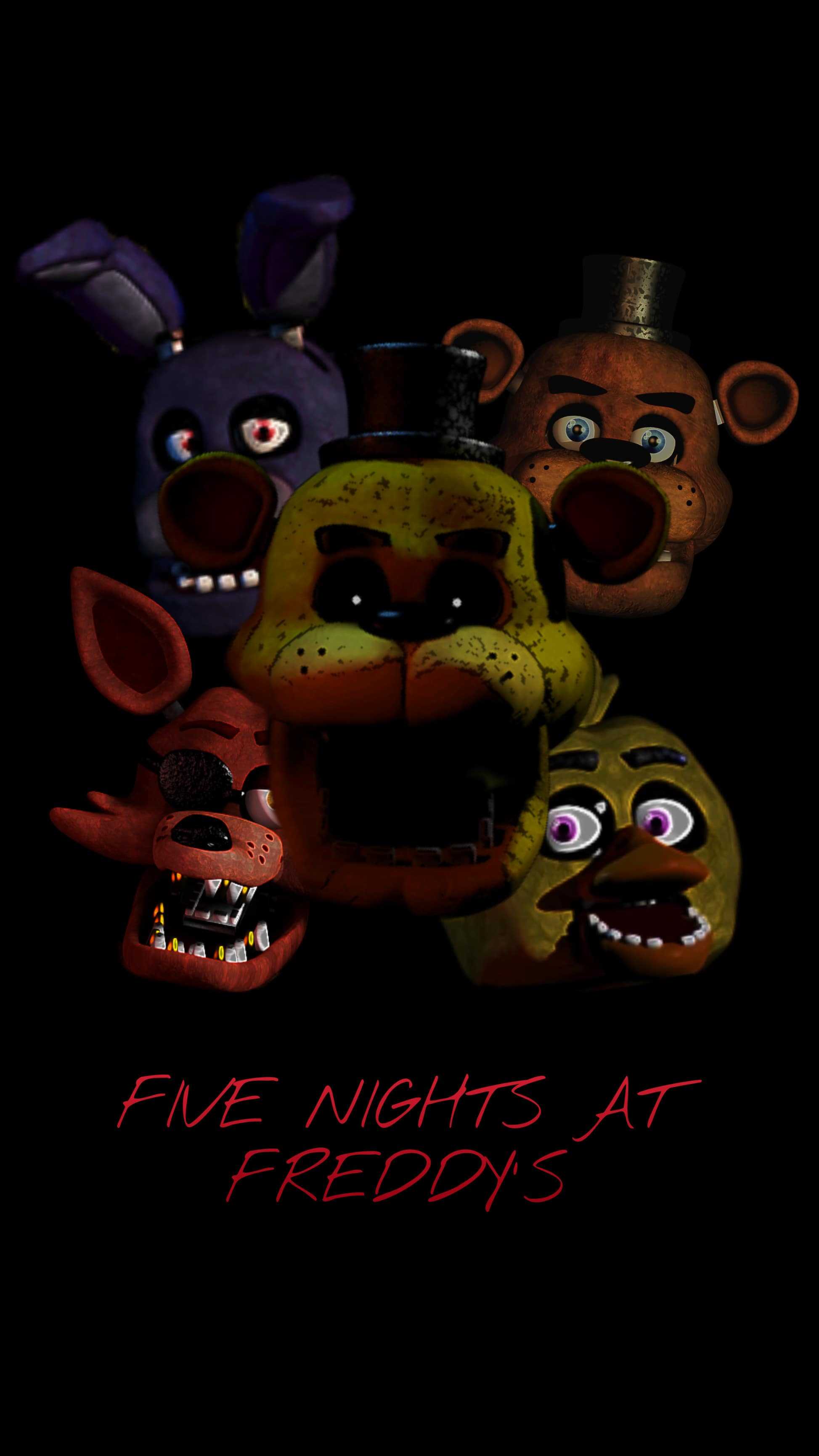 1947x3460 FNaF iPhone Wallpaper