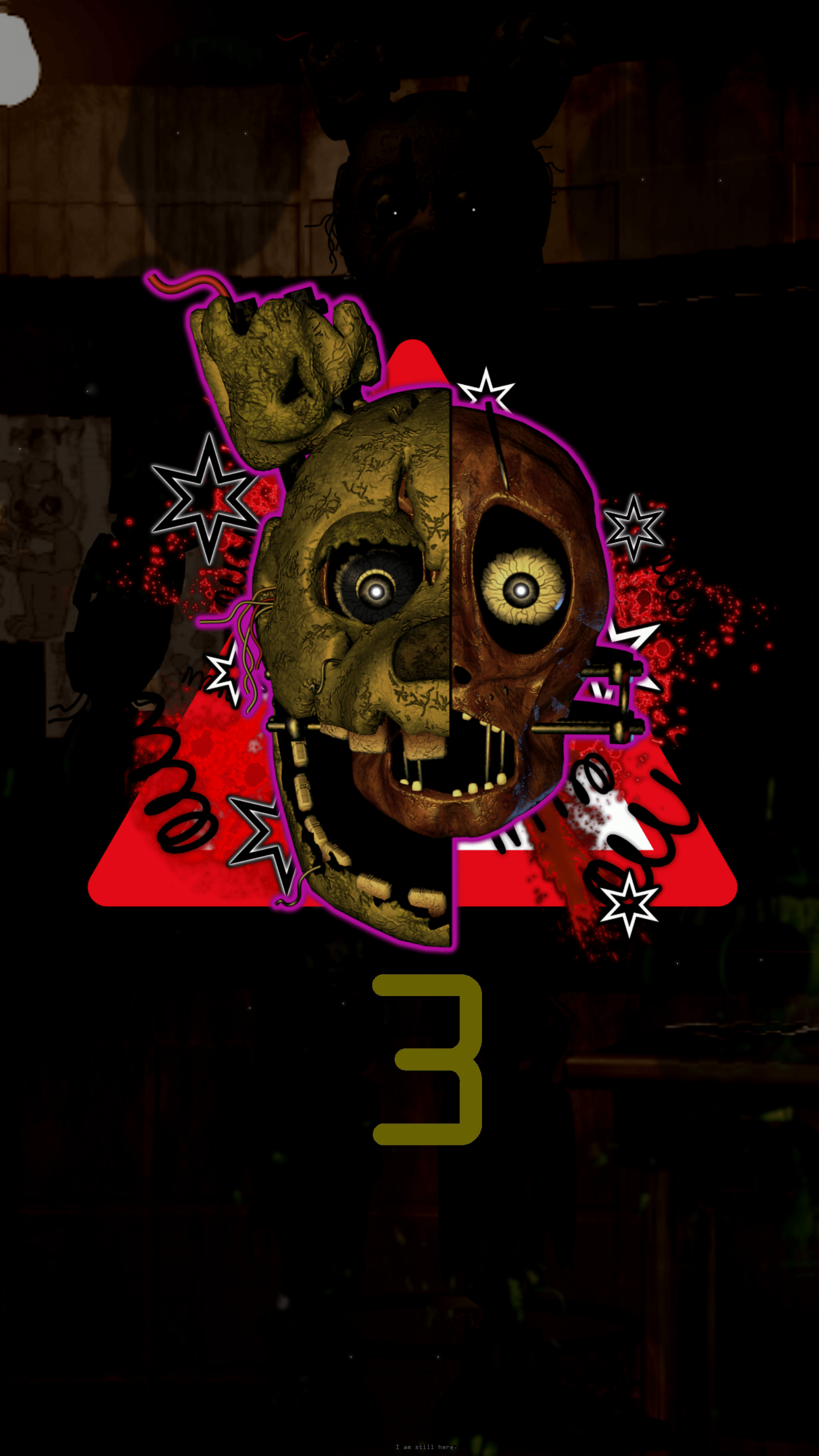 1536x2732 FNaF 3 Themed Phone Wallpaper