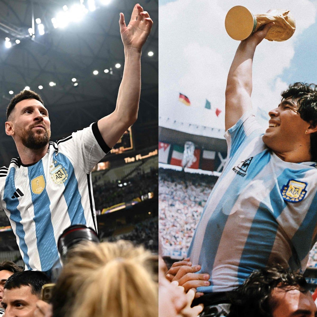 1200x1200 Messi emulates Maradona in fairytale ending to a story like no other. World Cup 2022