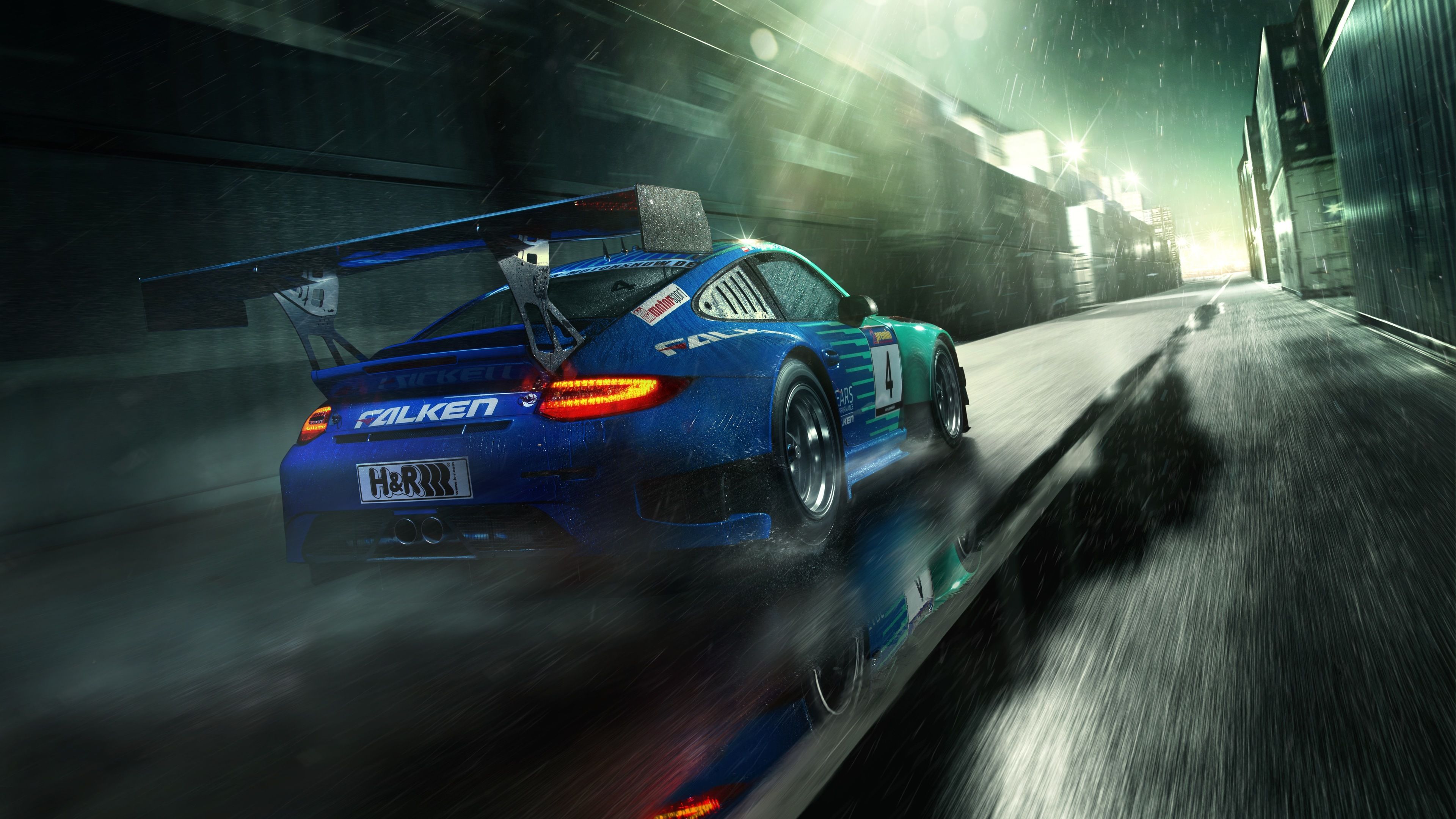 3840x2160 Wallpaper 4k FALKEN Porsche 4k Wallpaper
