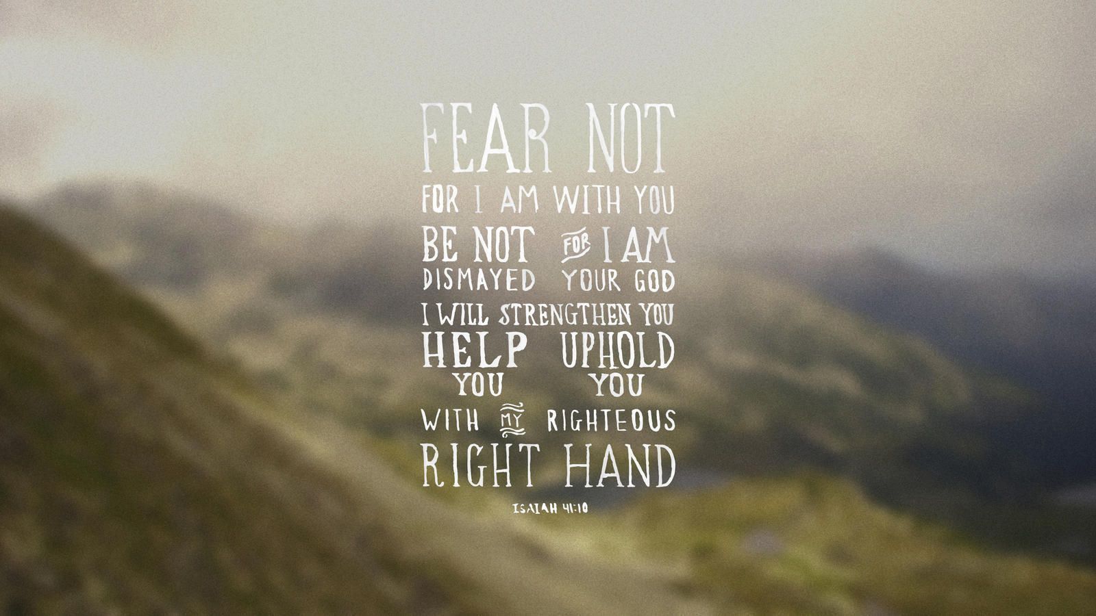 1600x900 isaiah 41:10 wallpaper Verses, Bible words