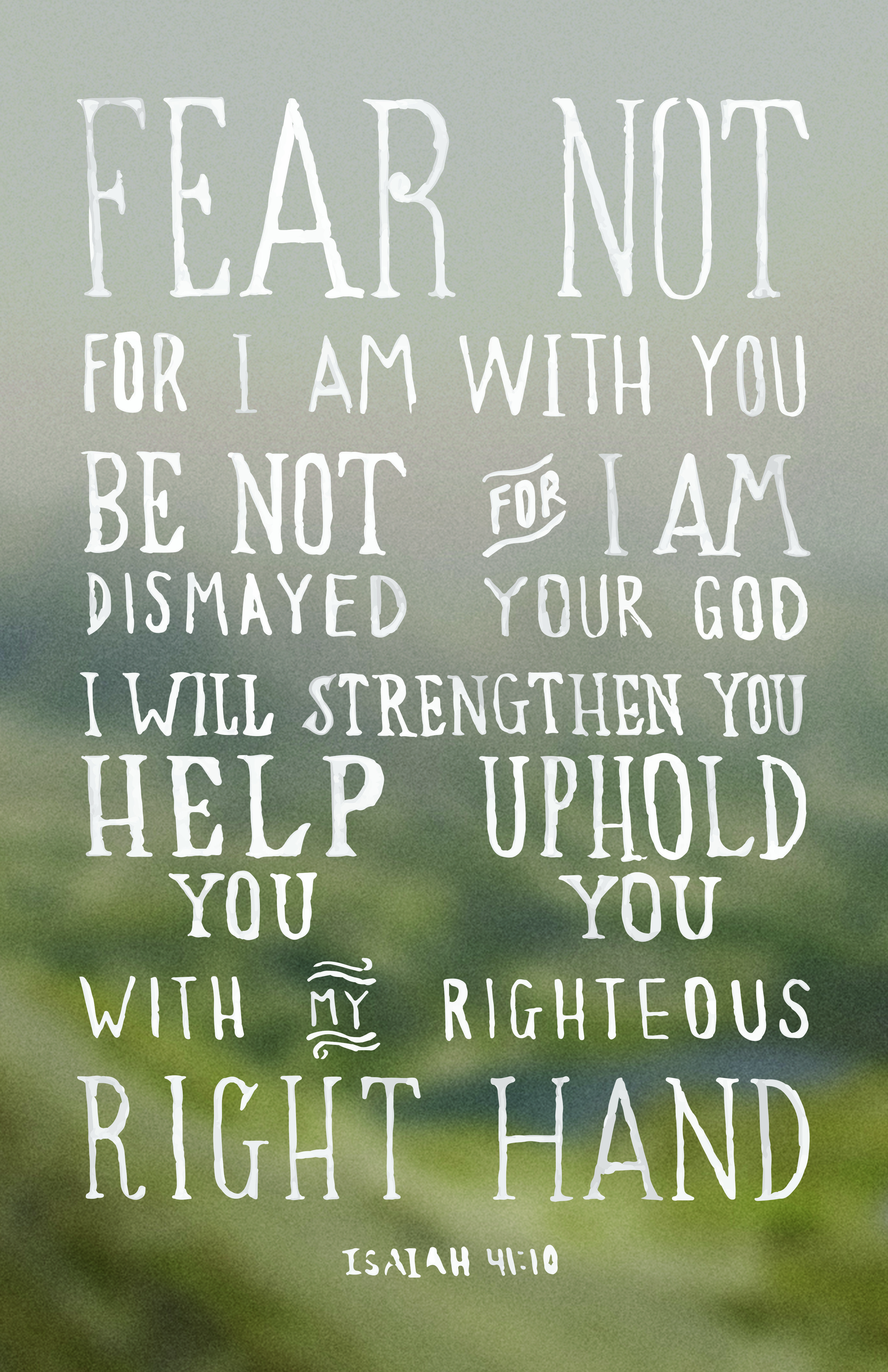 3300x5100 Desktop Wallpaper Widescreen Isaiah 41:10