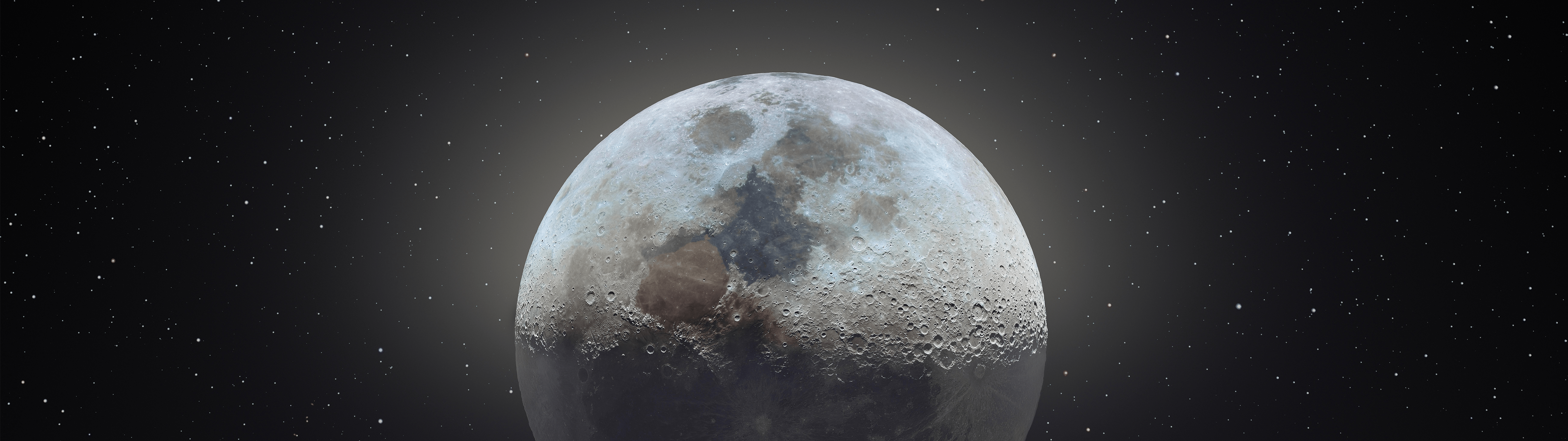 5120x1440 Ultrawide Planet Simple Background Stars Minimalism Space Wallpaper:5120x1440