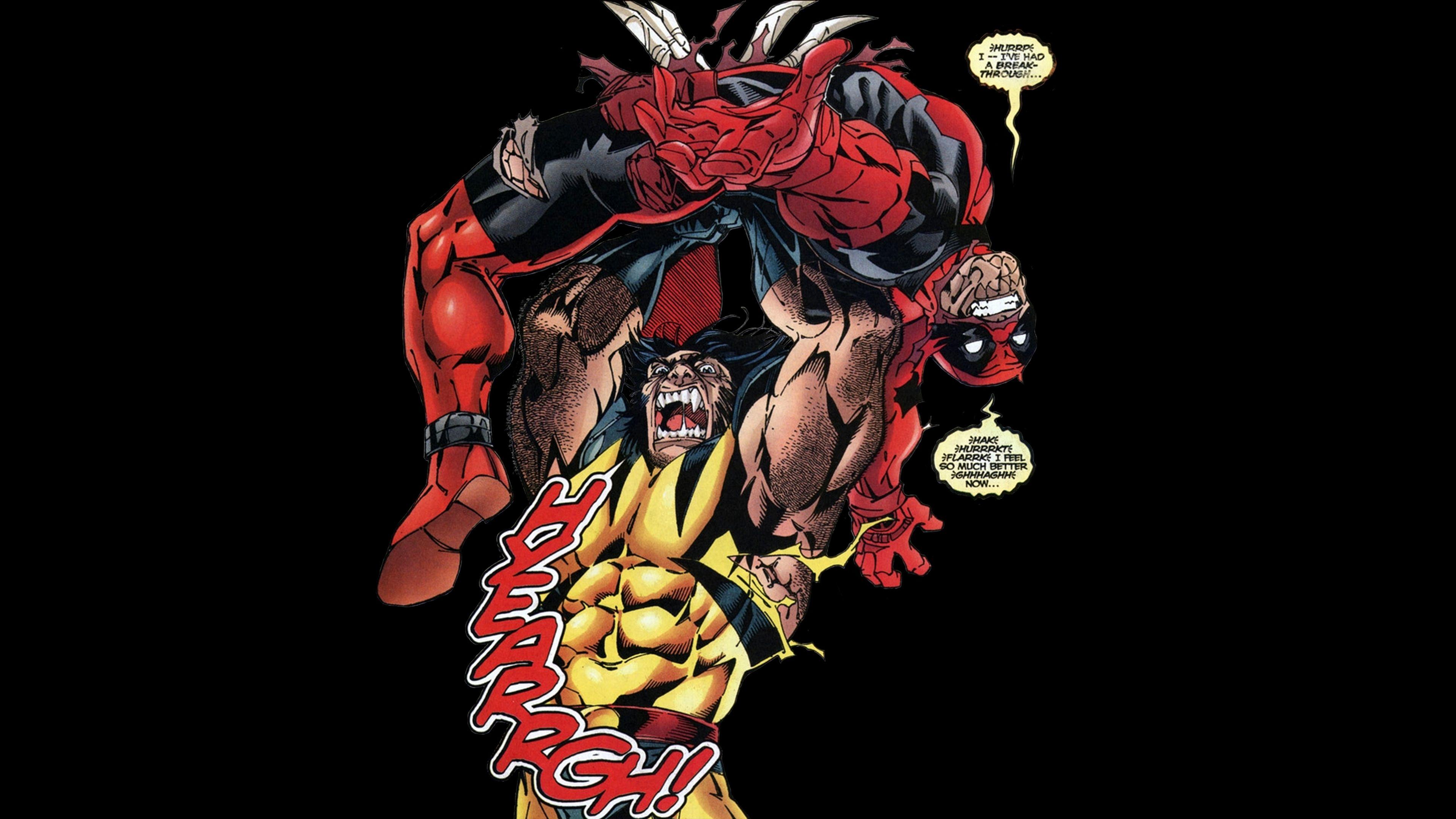 Wolverine Vs Deadpool Wallpapers Top Free Wolverine Vs