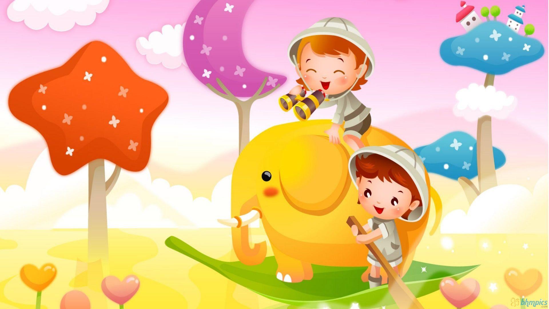 1920x1080 Cute Cartoon Image