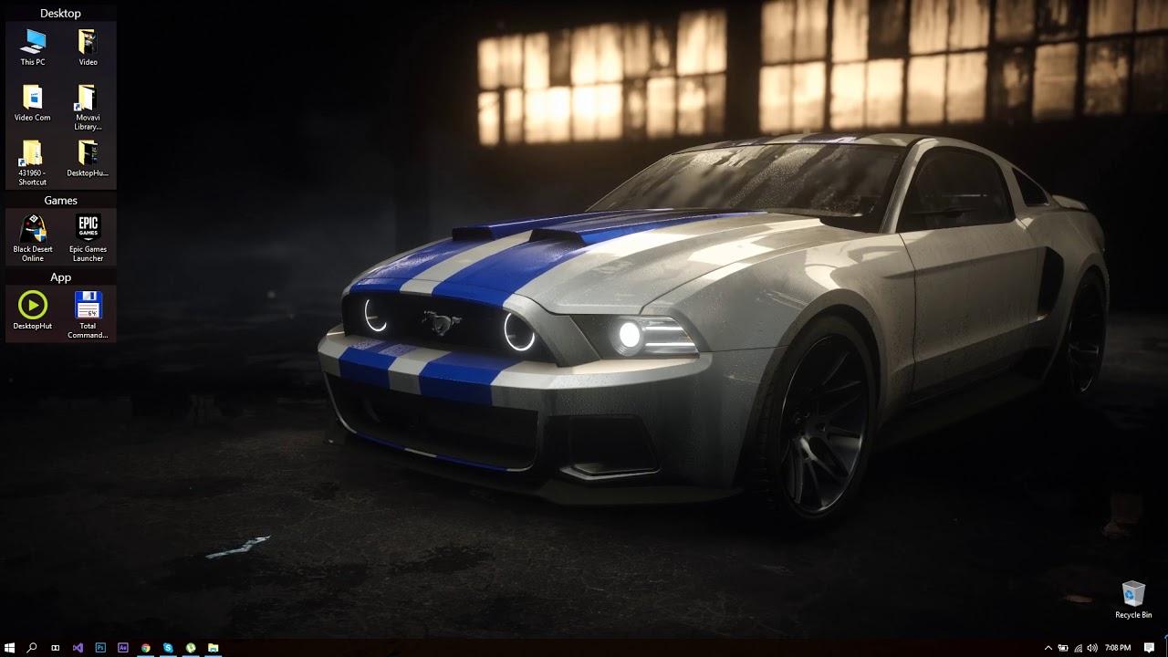 1280x720 Need for Speed Rivals Mustang 4K Live Wallpaper