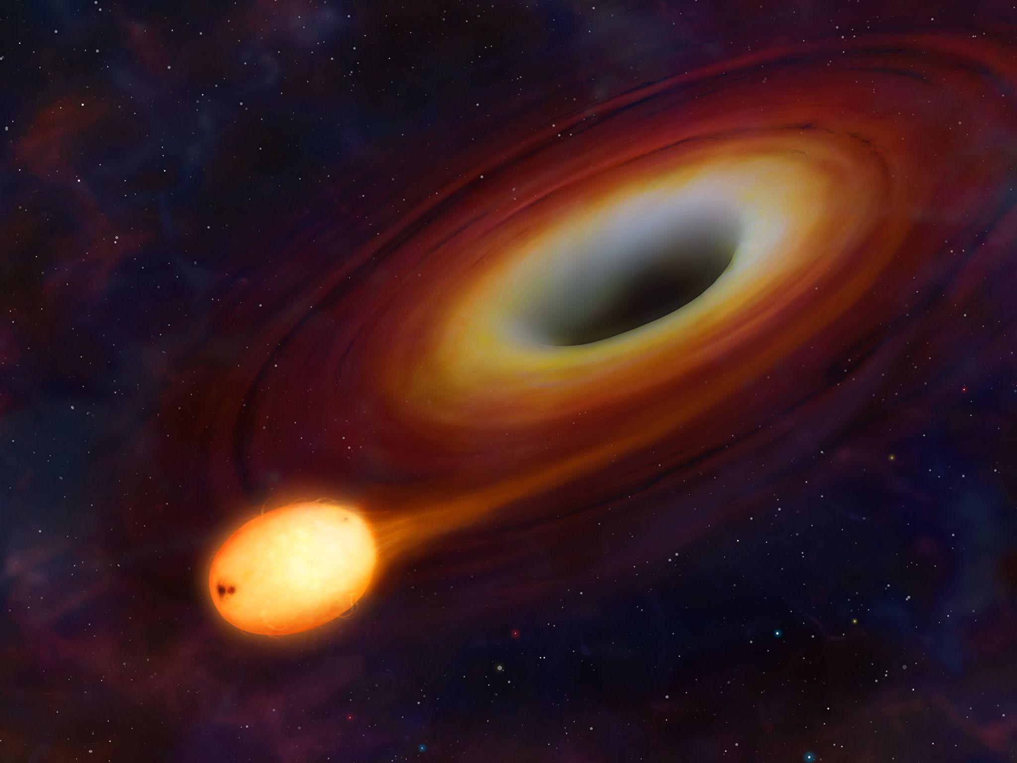 2048x1536 Image Black hole Space 3D Graphics 2048x1536