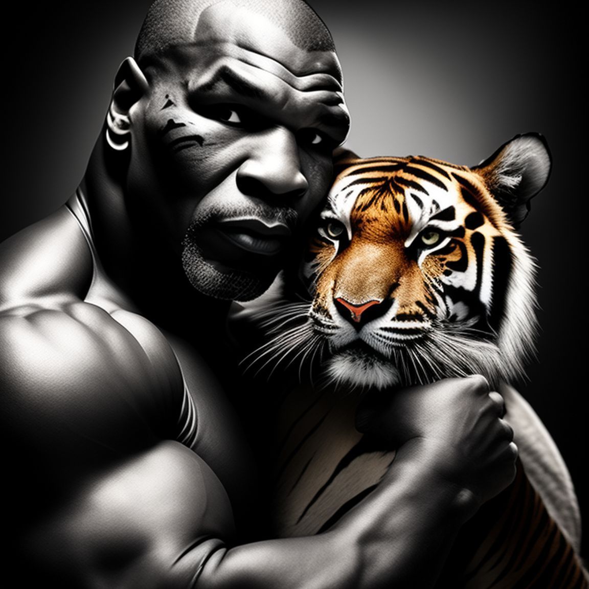 Mike Tyson Tiger Wallpapers - Top Free Mike Tyson Tiger Backgrounds - WallpaperAccess