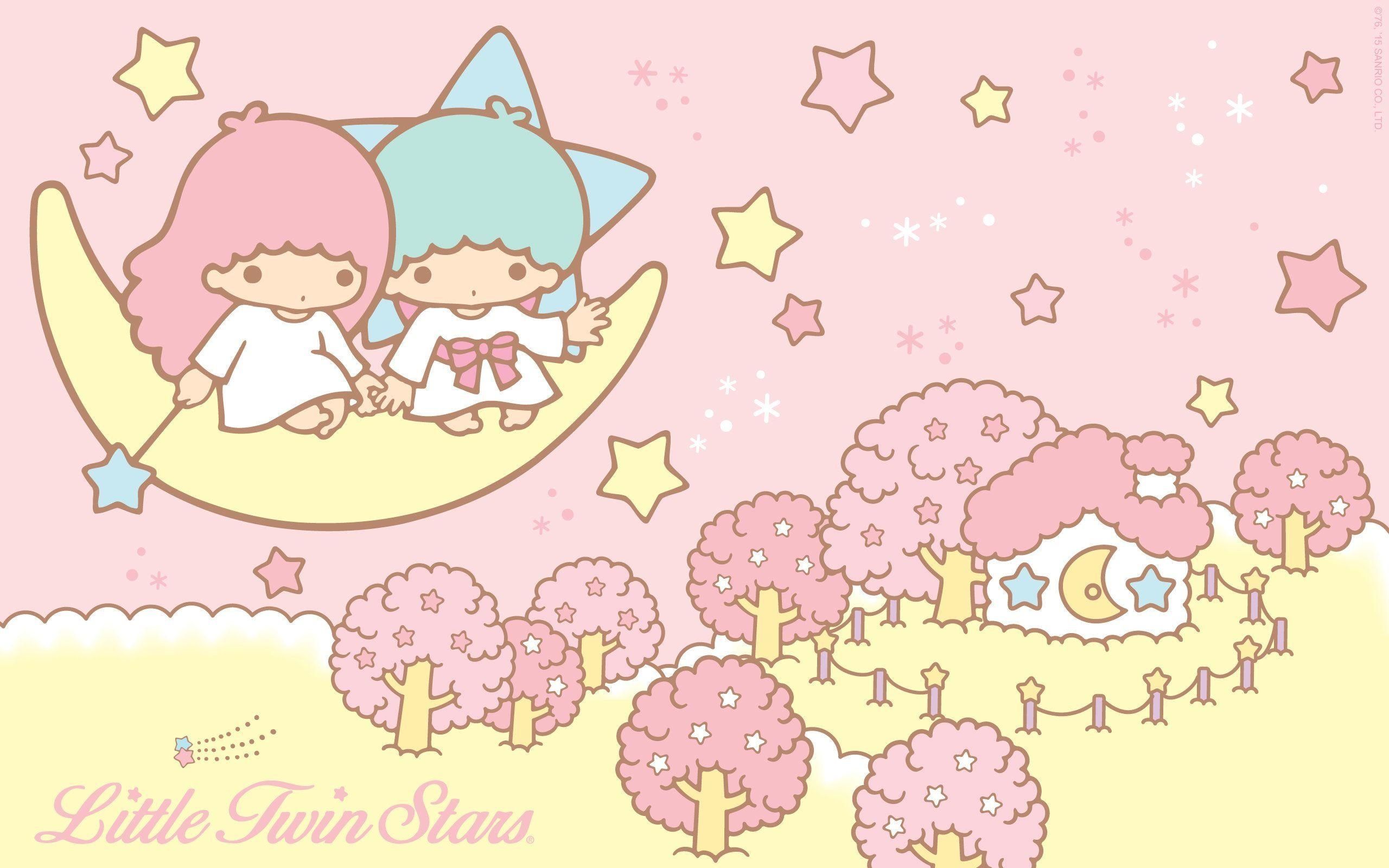 2560x1600 Sanrio Pink Wallpaper