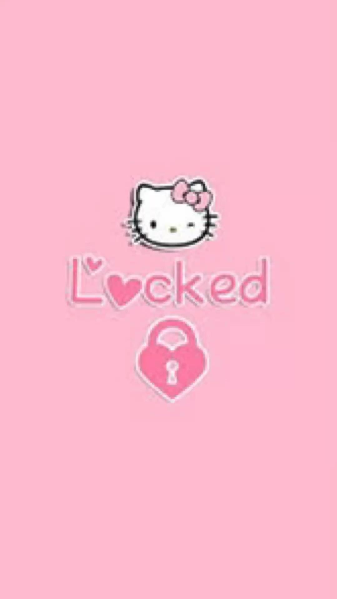 1080x1920 Hello kitty lock screen. Pink wallpaper hello kitty, Hello kitty wallpaper hd, Walpaper hello kitty