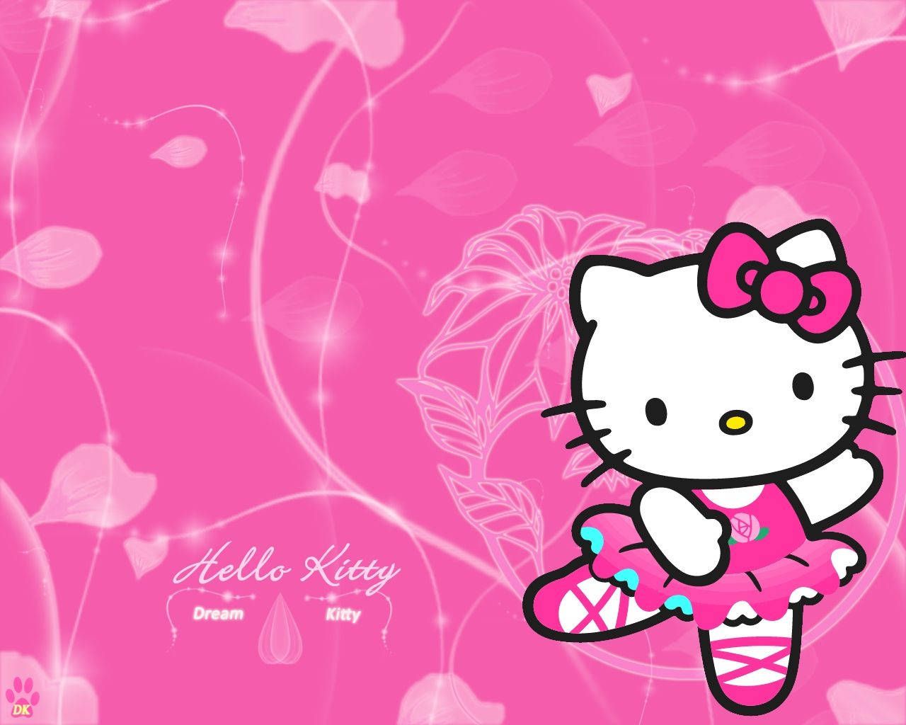 1280x1024 Hello Kitty Wallpaper