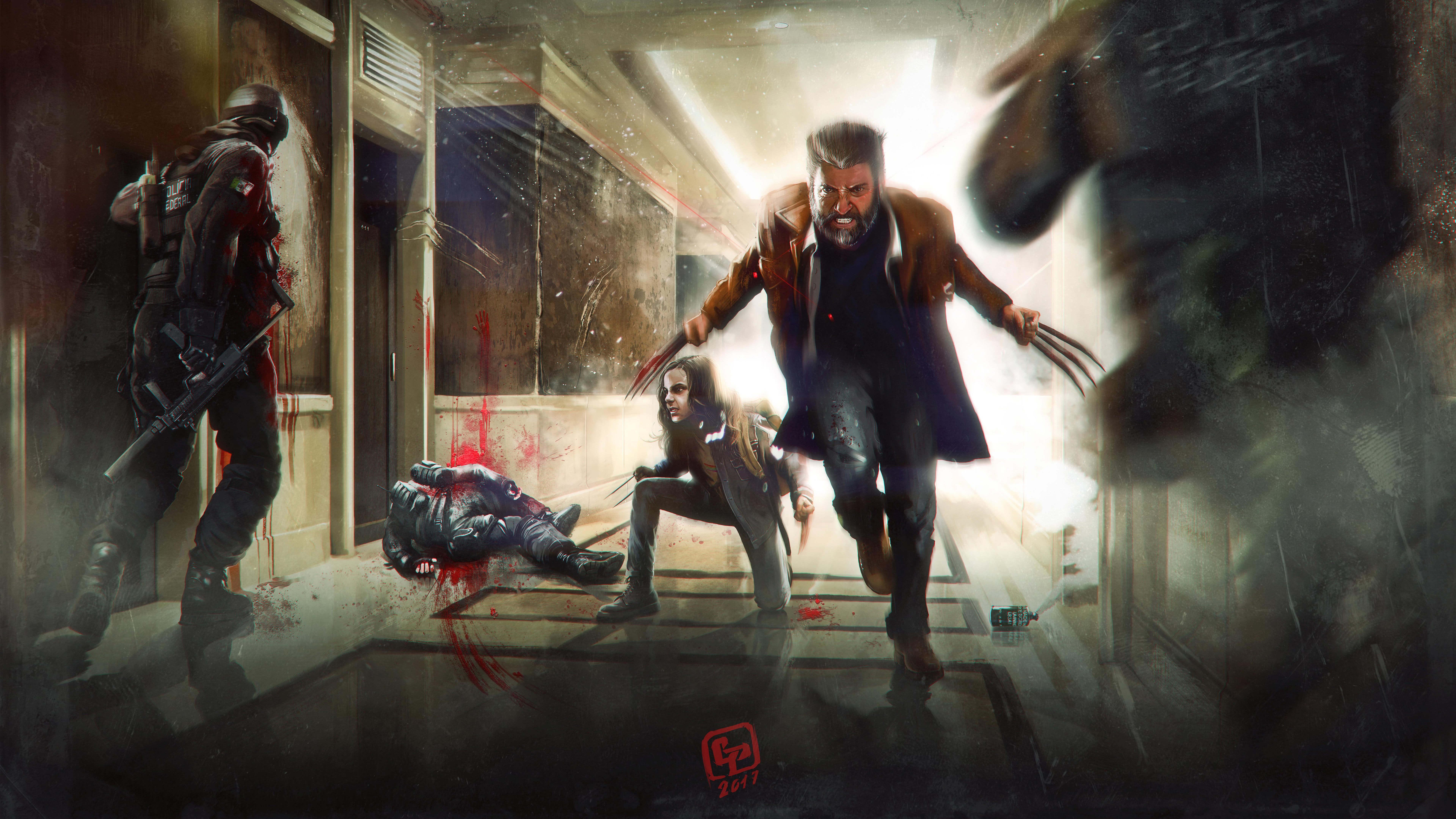 7680x4320 Logan Wallpaper Image