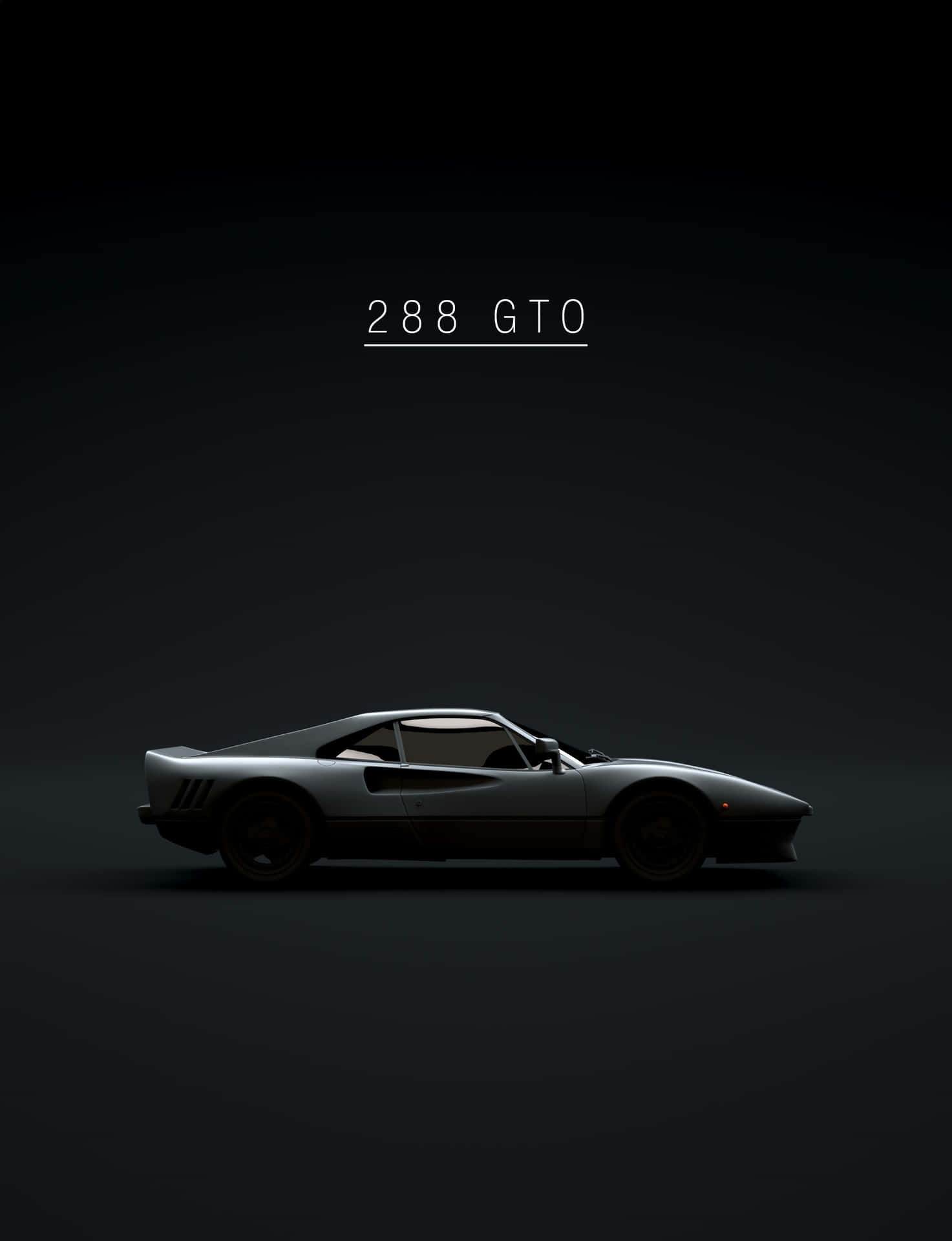1473x1920 Download Sleek Minimalist Car Illustration Wallpaper
