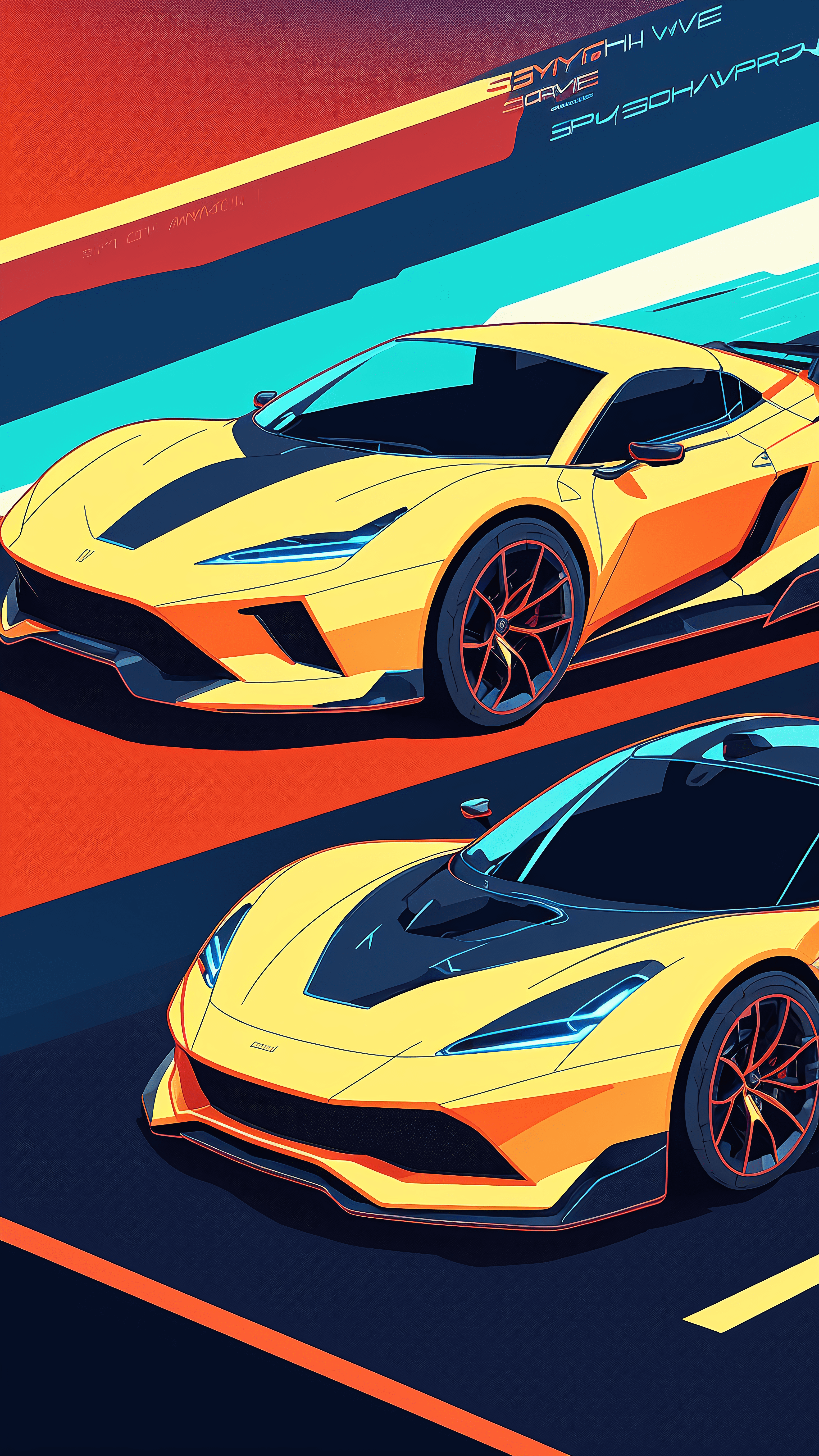 3456x6144 Sports Car Wallpaper